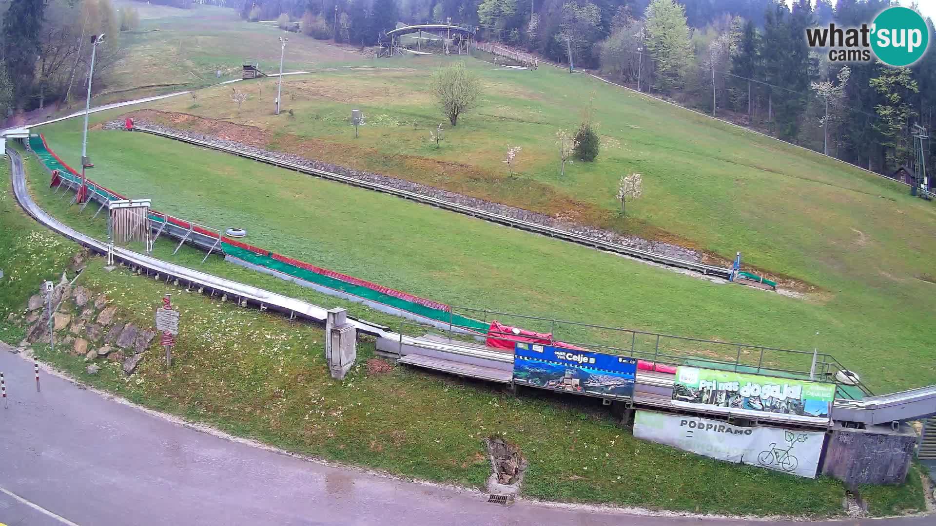 Celjska Koča – Blick vom Hotel