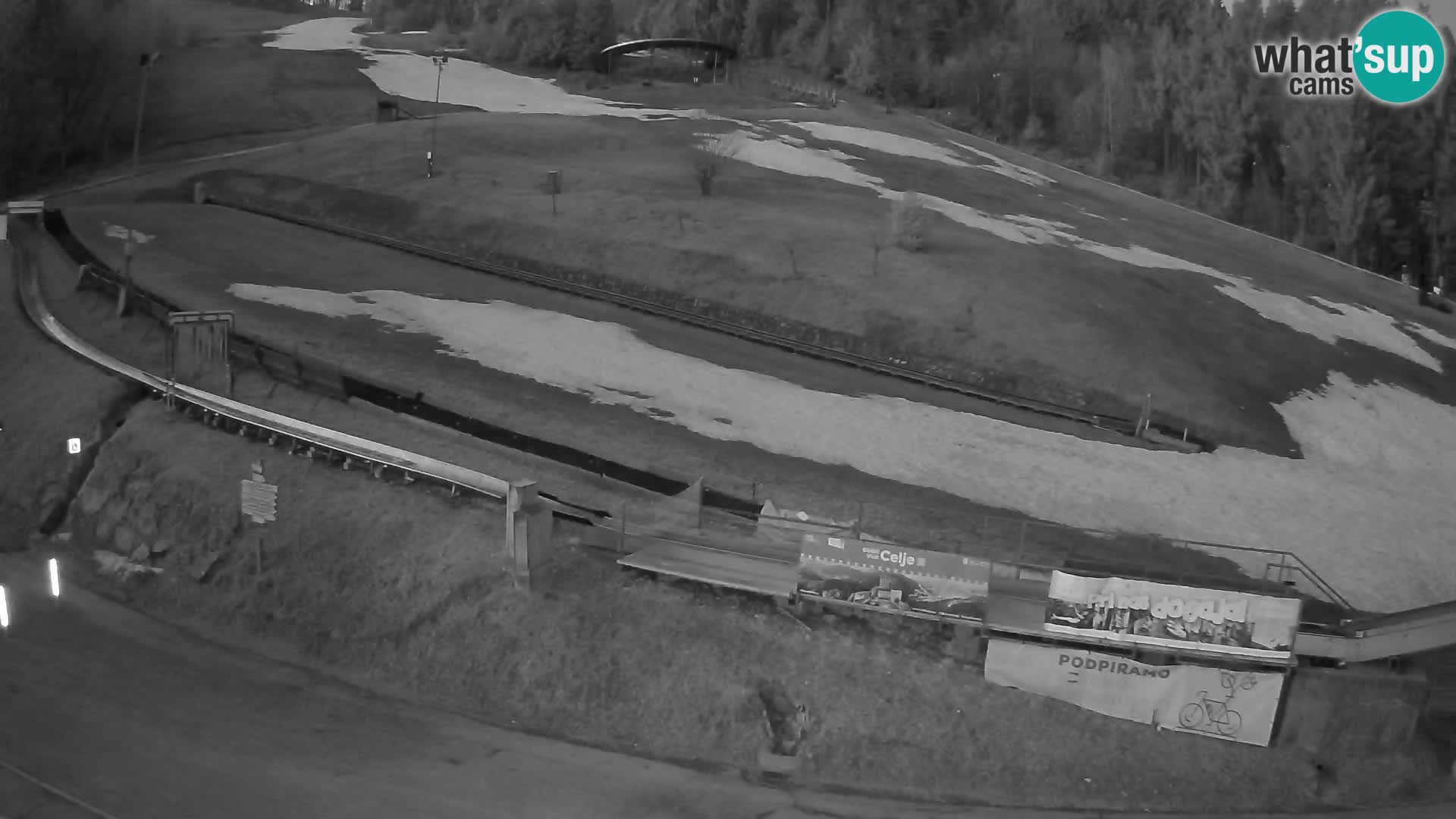 Celjska Koča – Blick vom Hotel