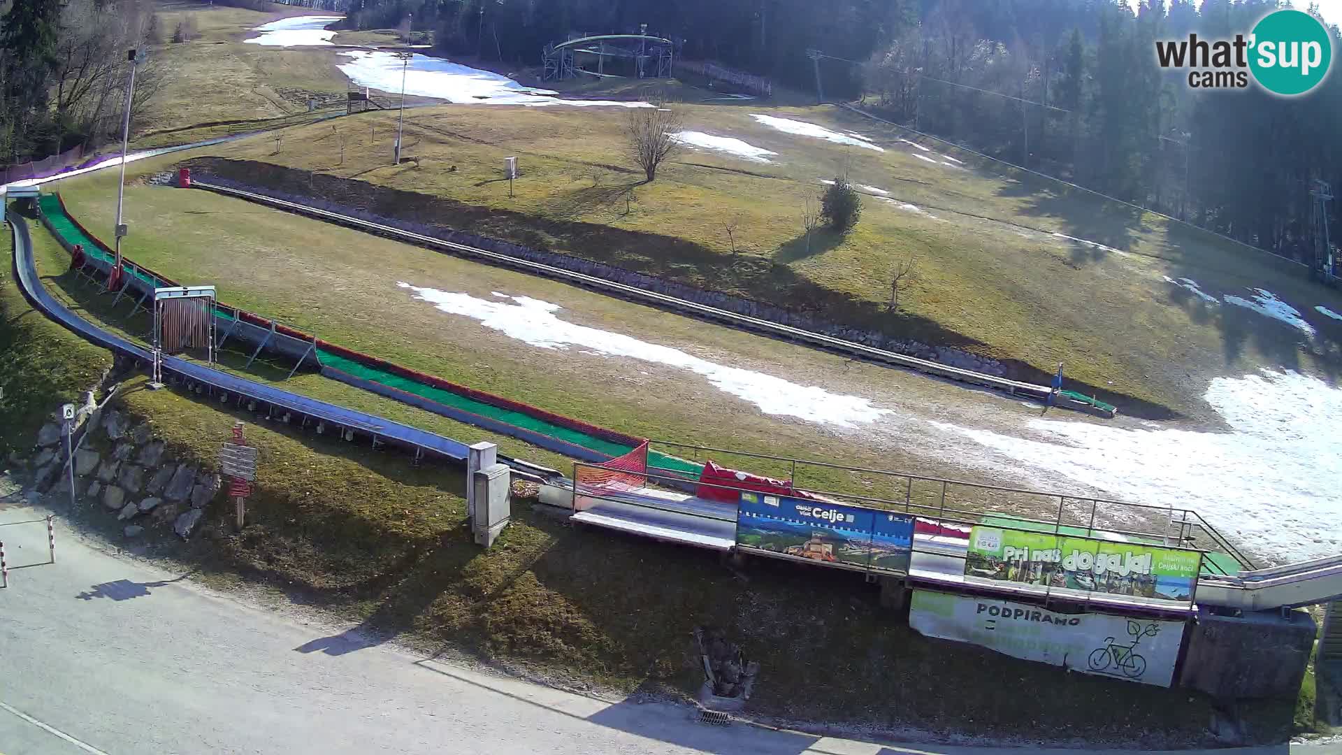 Celjska Koča – vista desde el hotel