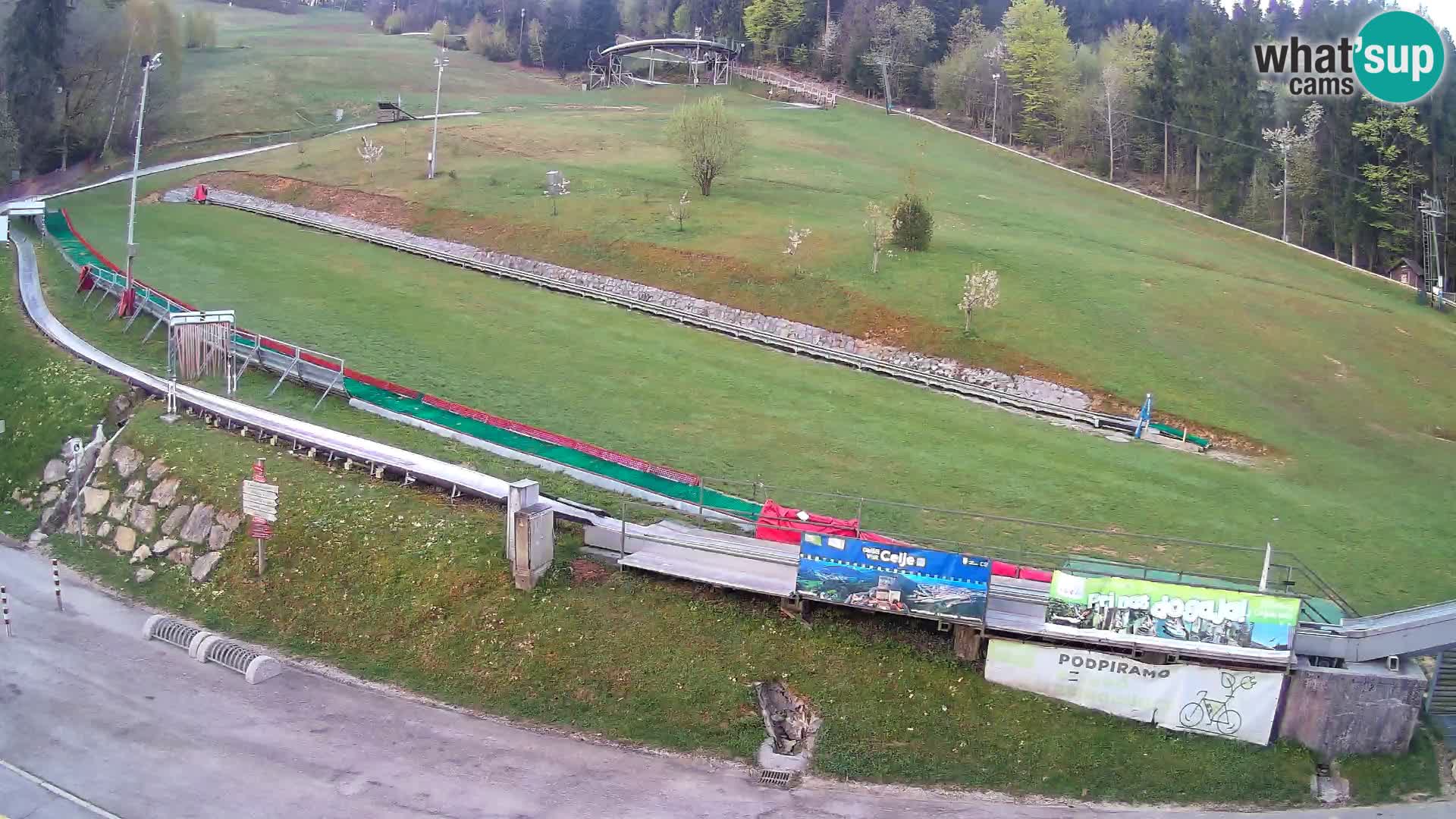 Celjska Koča – Blick vom Hotel