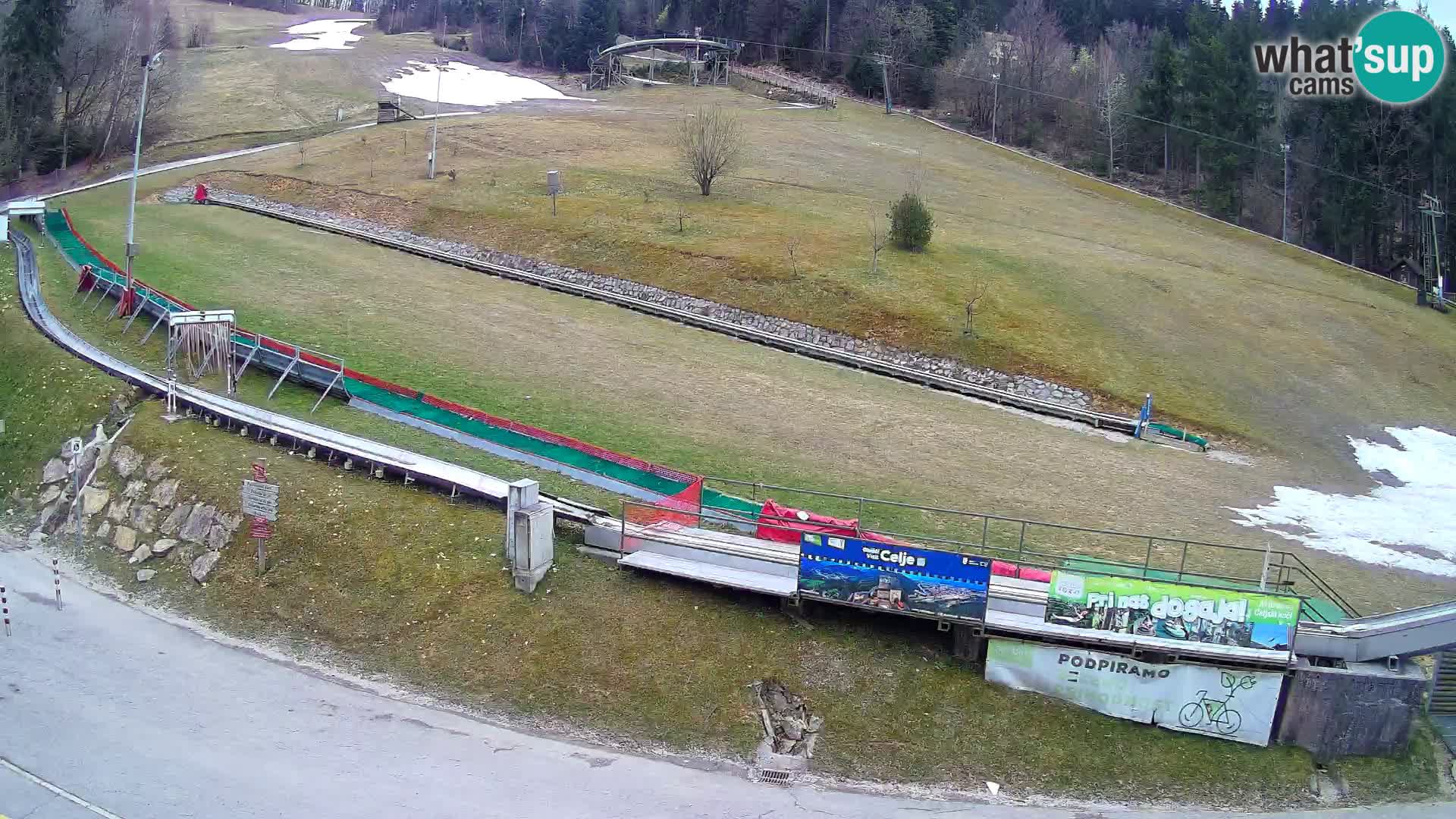 Celjska Koča – vista desde el hotel