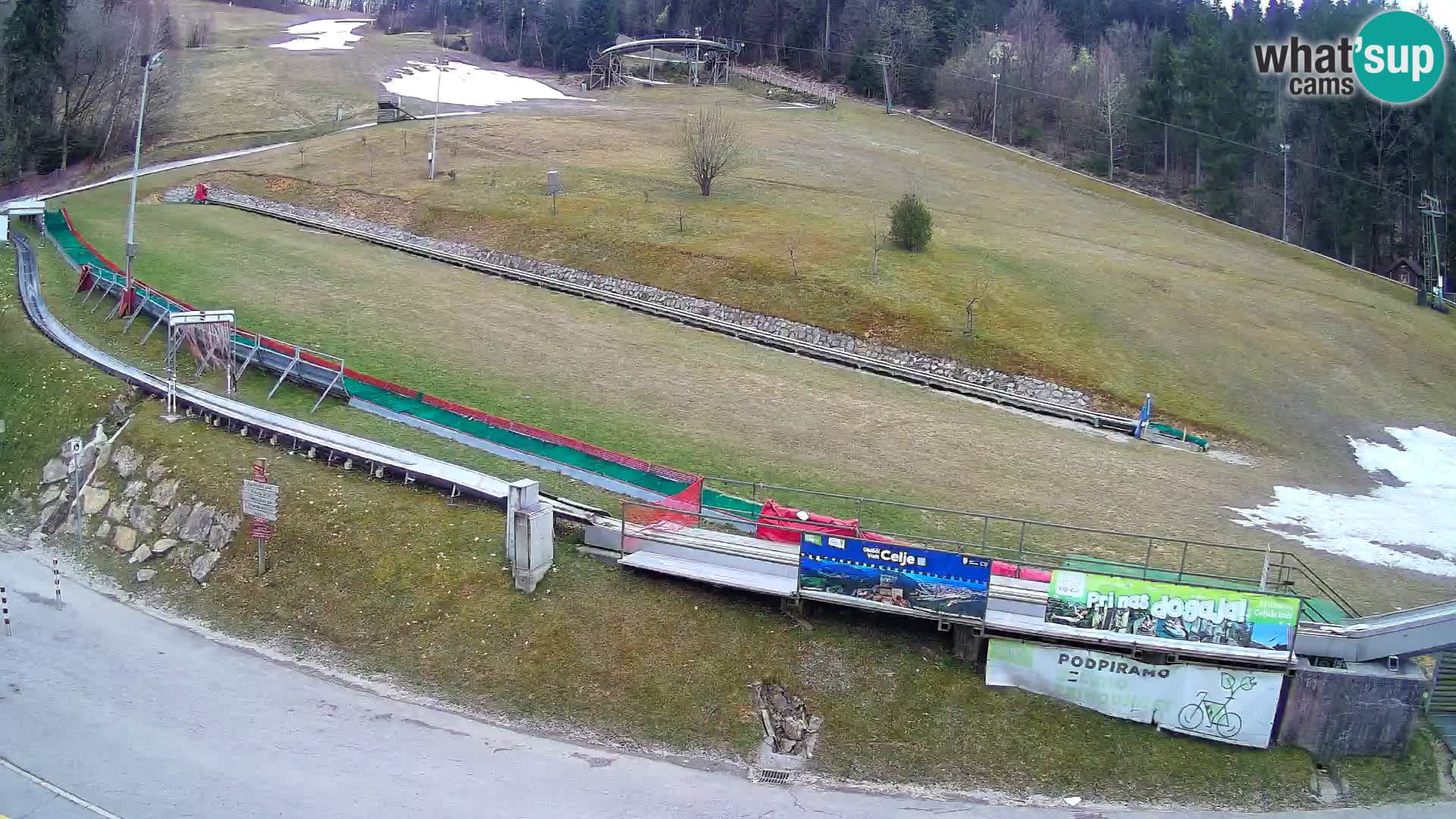 Celjska Koča – vista desde el hotel