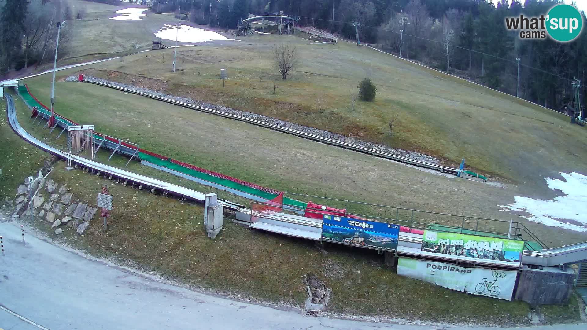 Celjska Koča – Blick vom Hotel