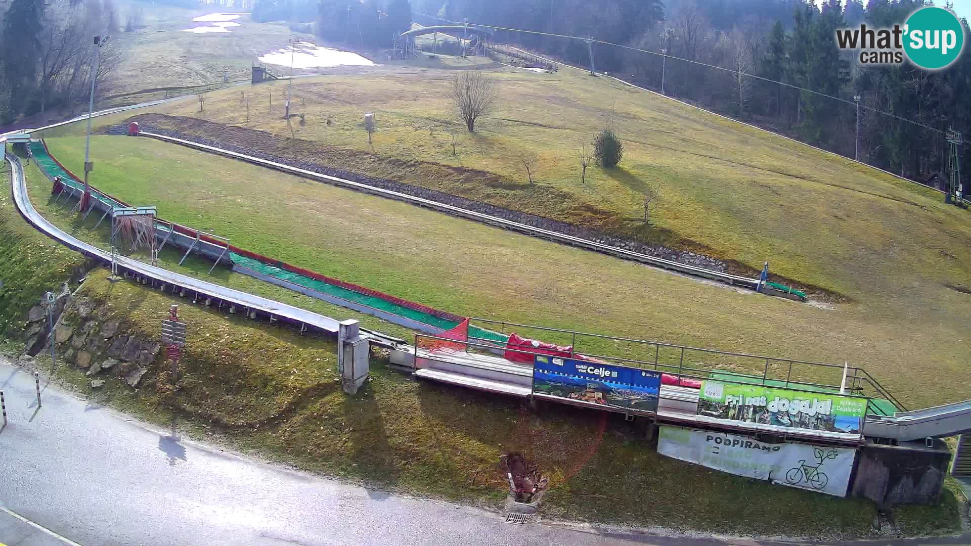 Celjska Koča – Blick vom Hotel