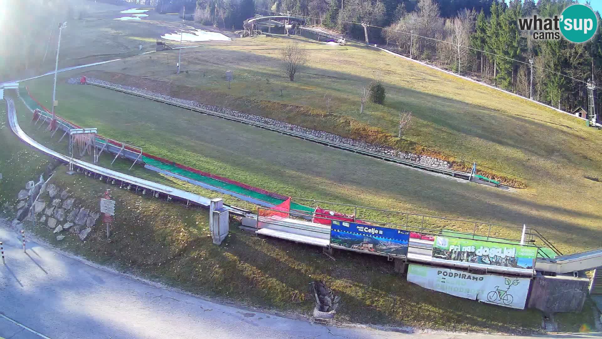 Celjska Koča – vista desde el hotel