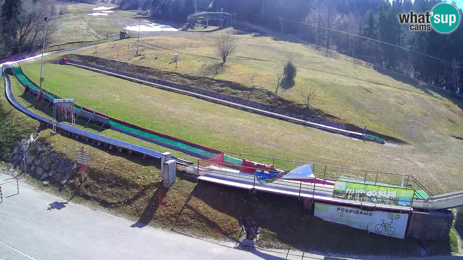 Celjska Koča – Blick vom Hotel