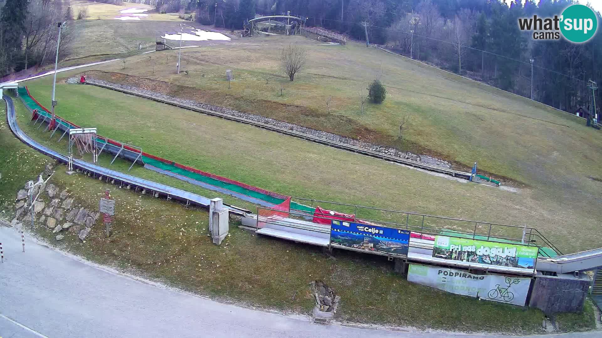 Celjska Koča – Blick vom Hotel