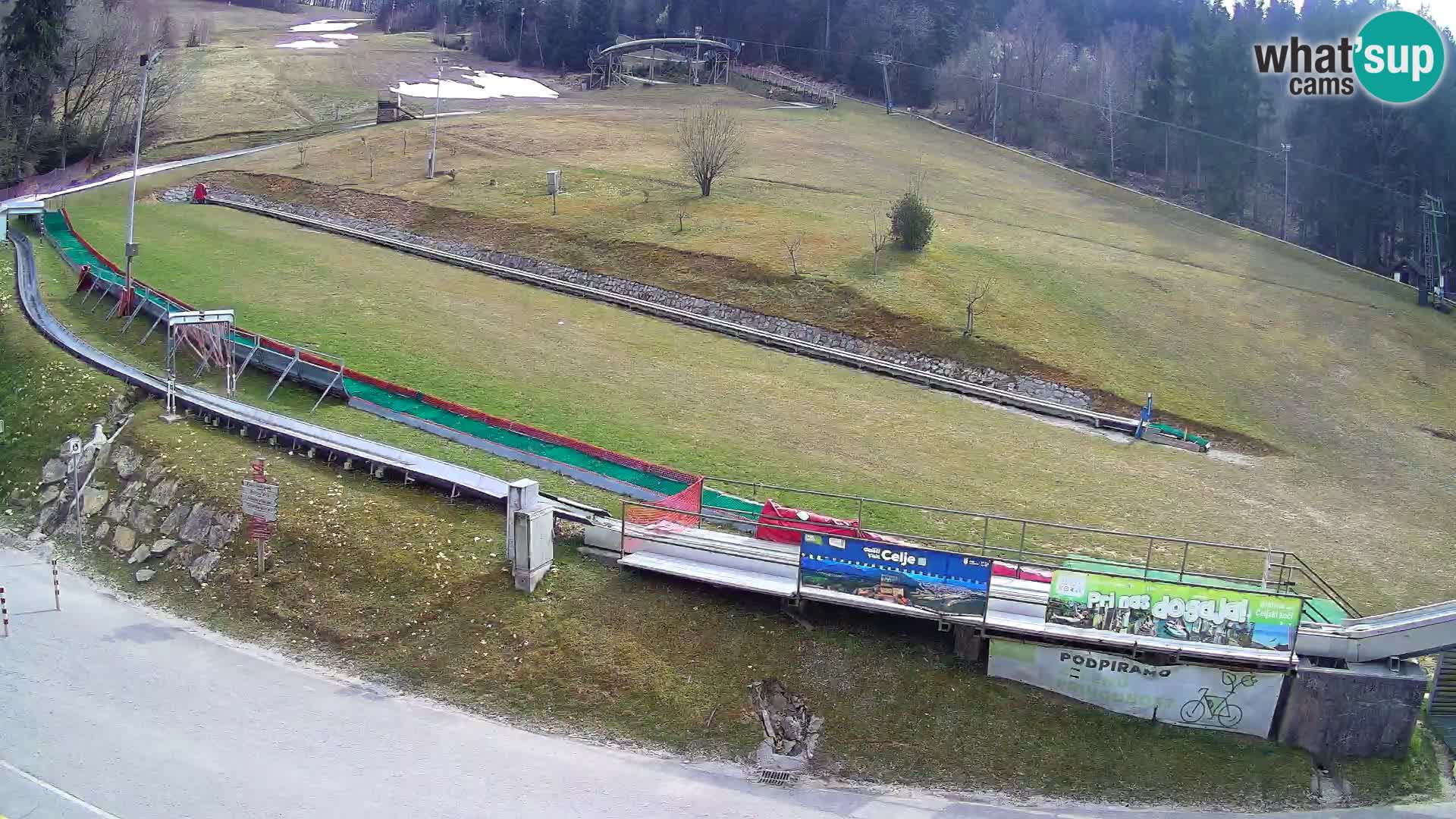 Celjska Koča – Blick vom Hotel