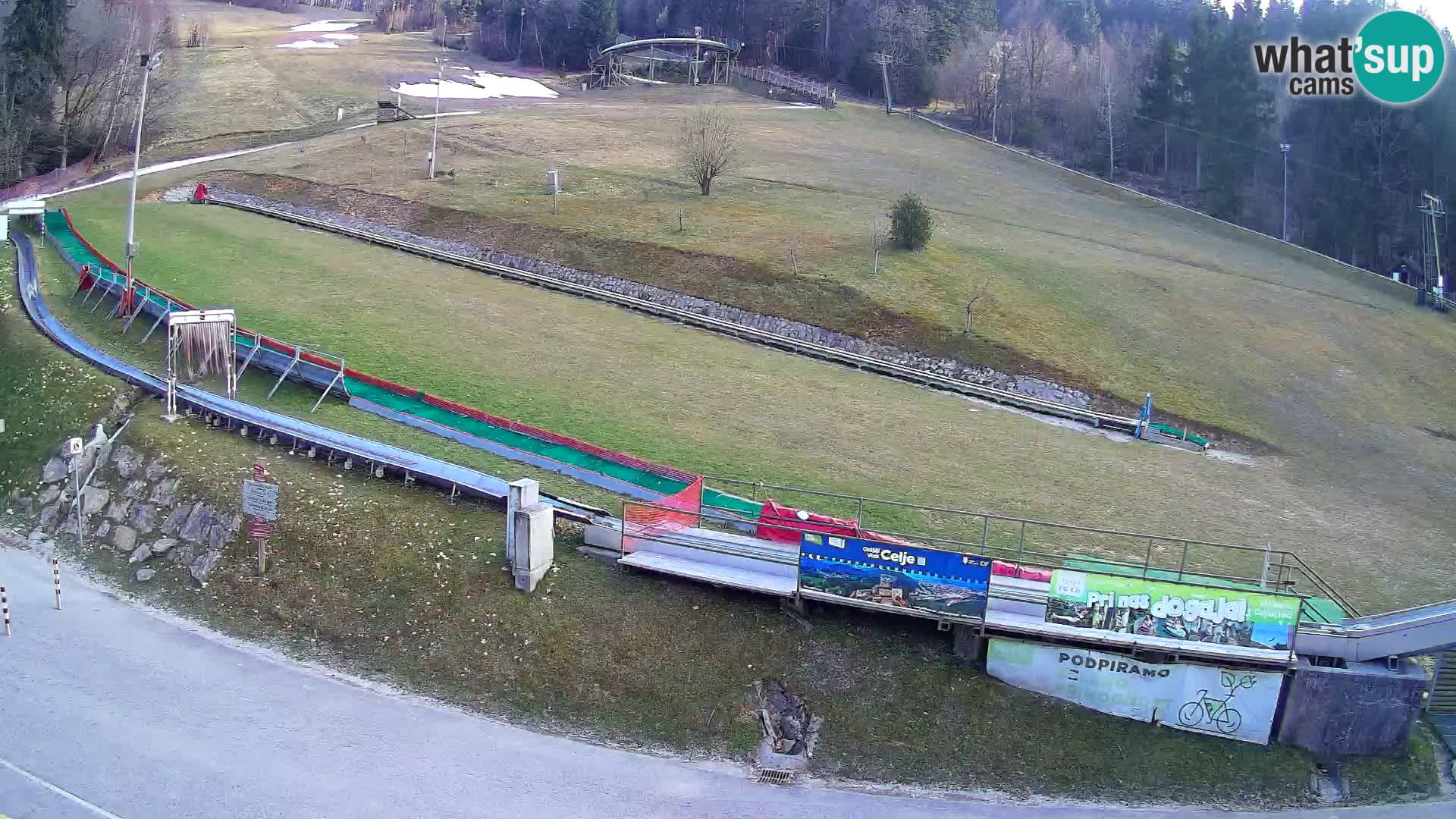 Celjska Koča – Blick vom Hotel