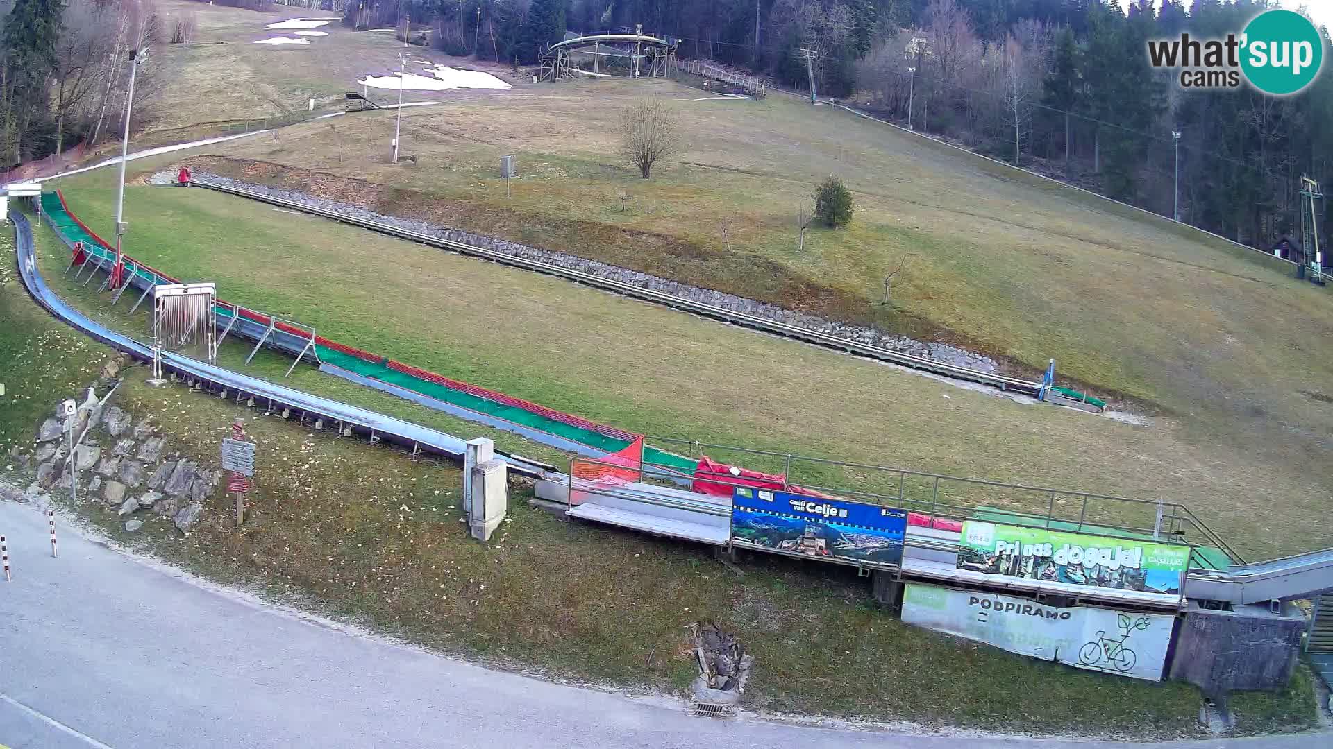 Celjska Koča – vista desde el hotel