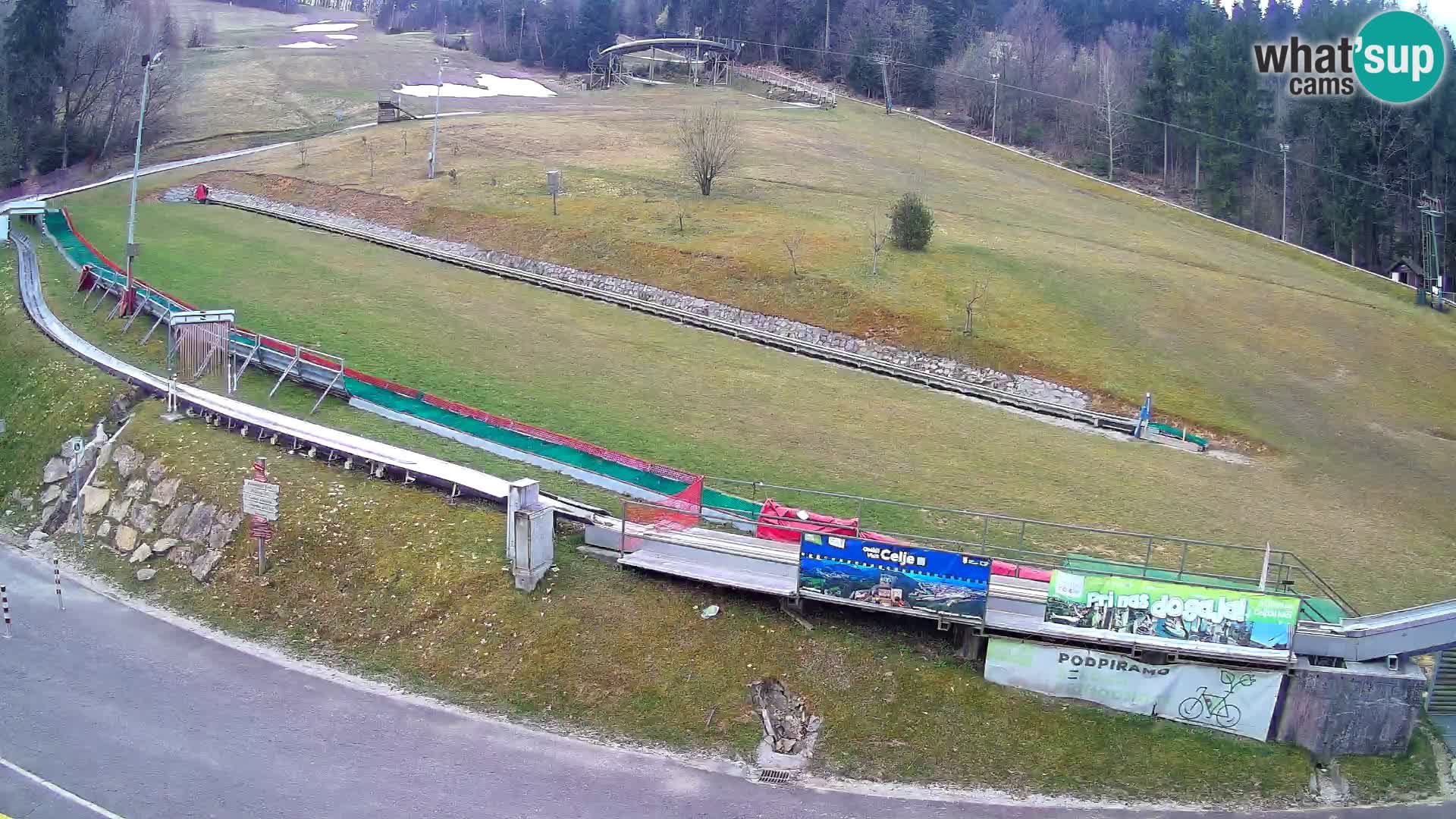 Celjska Koča – Blick vom Hotel