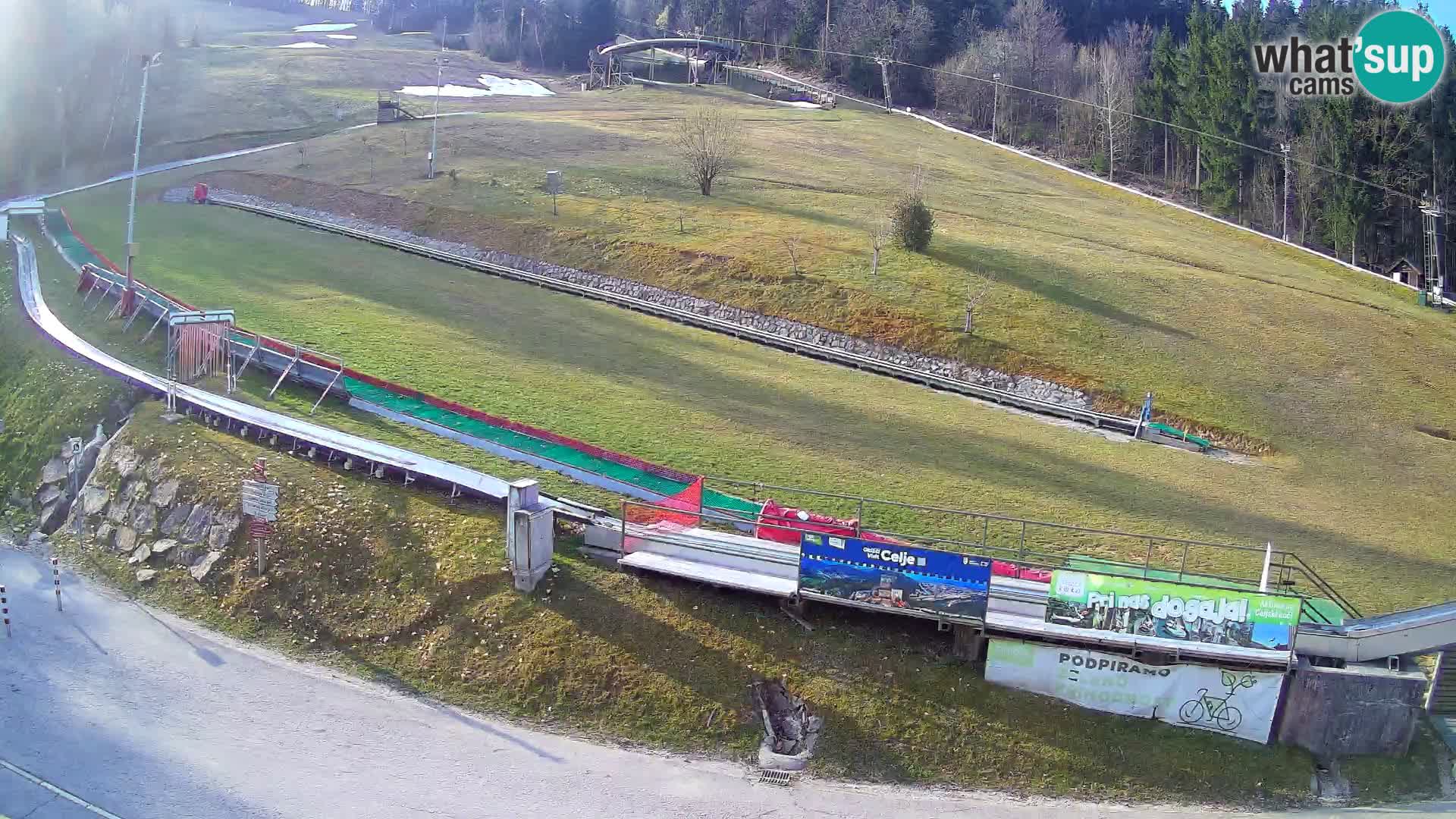 Celjska Koča – Blick vom Hotel