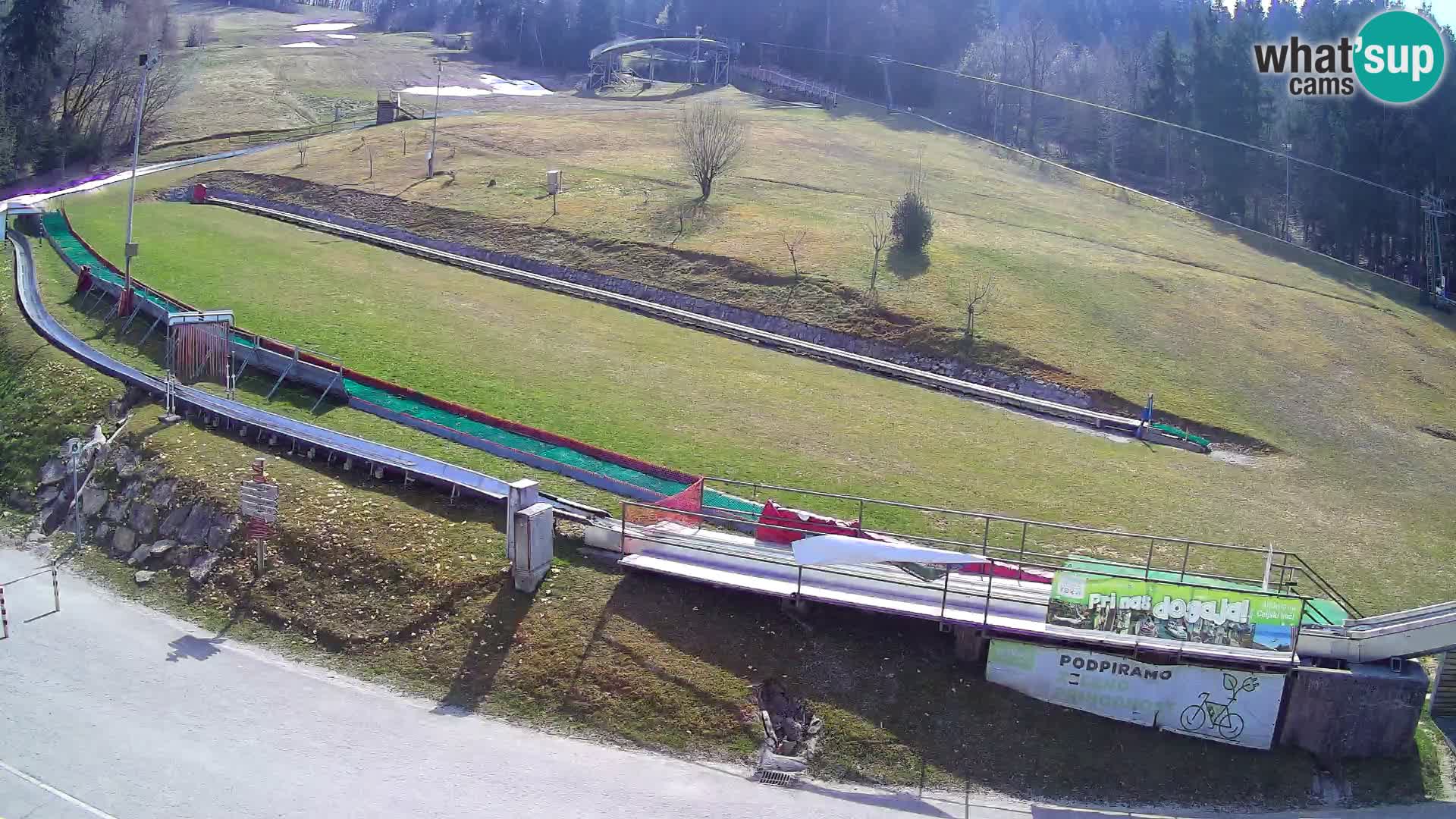 Celjska Koča – Blick vom Hotel