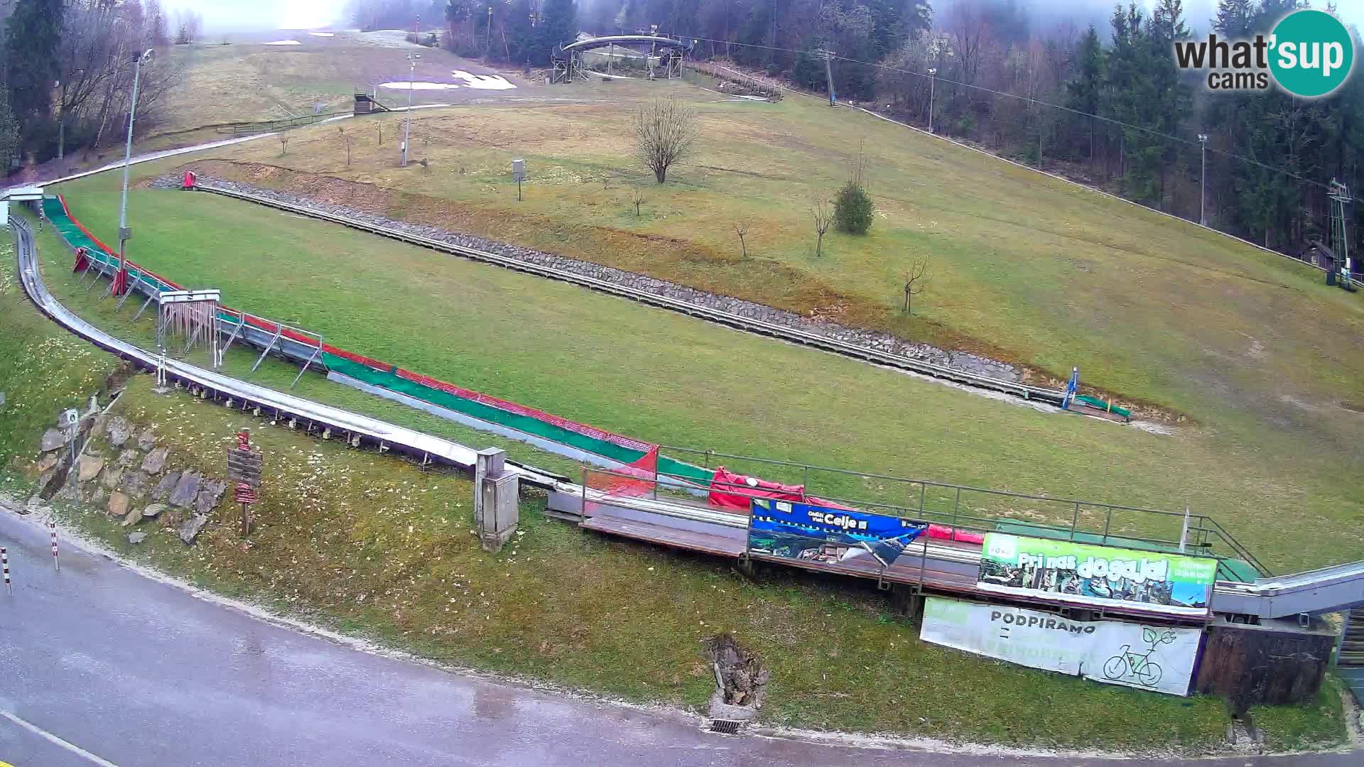 Celjska Koča – Blick vom Hotel