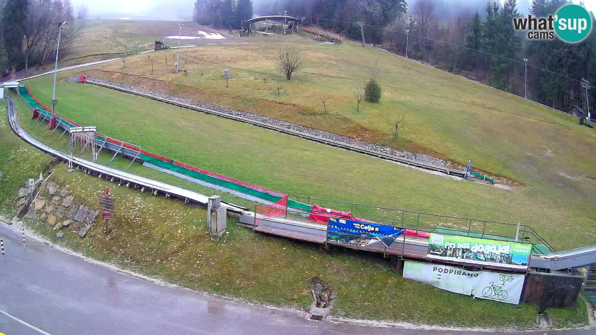 Celjska Koča – Blick vom Hotel