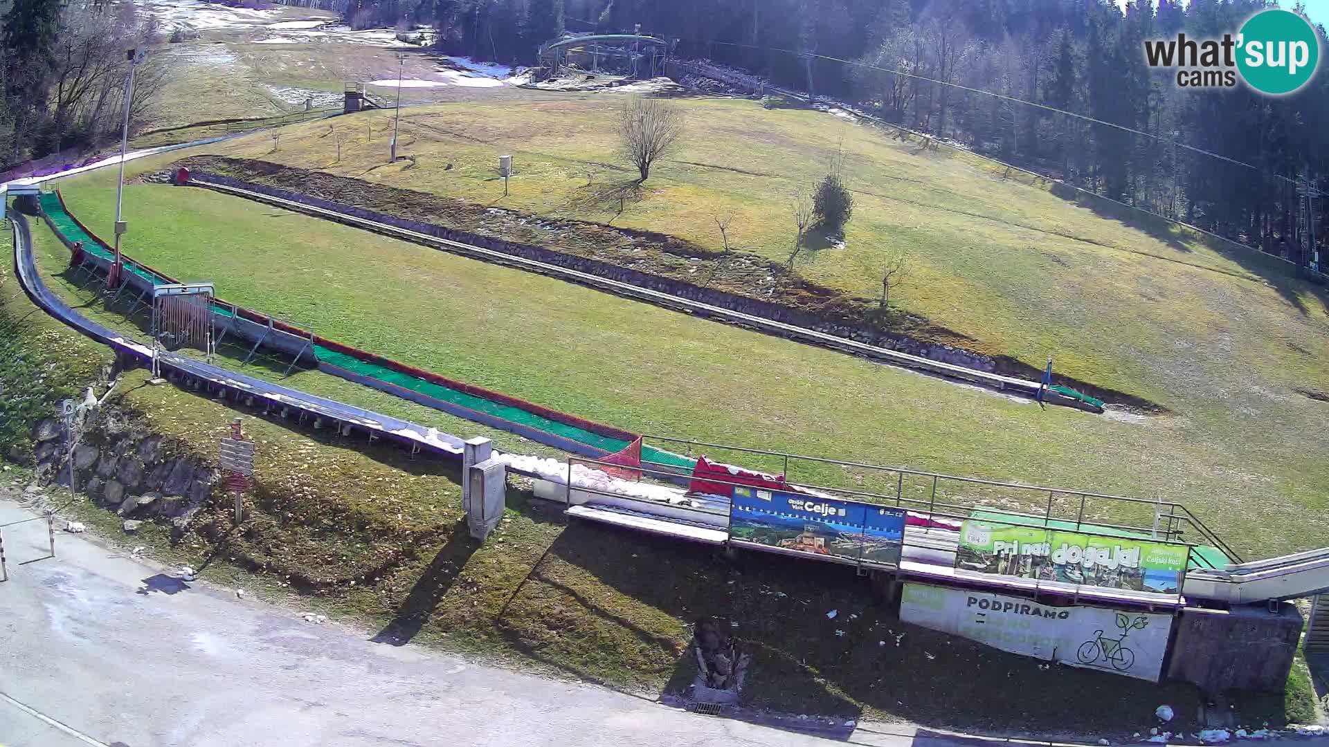 Celjska Koča – Blick vom Hotel