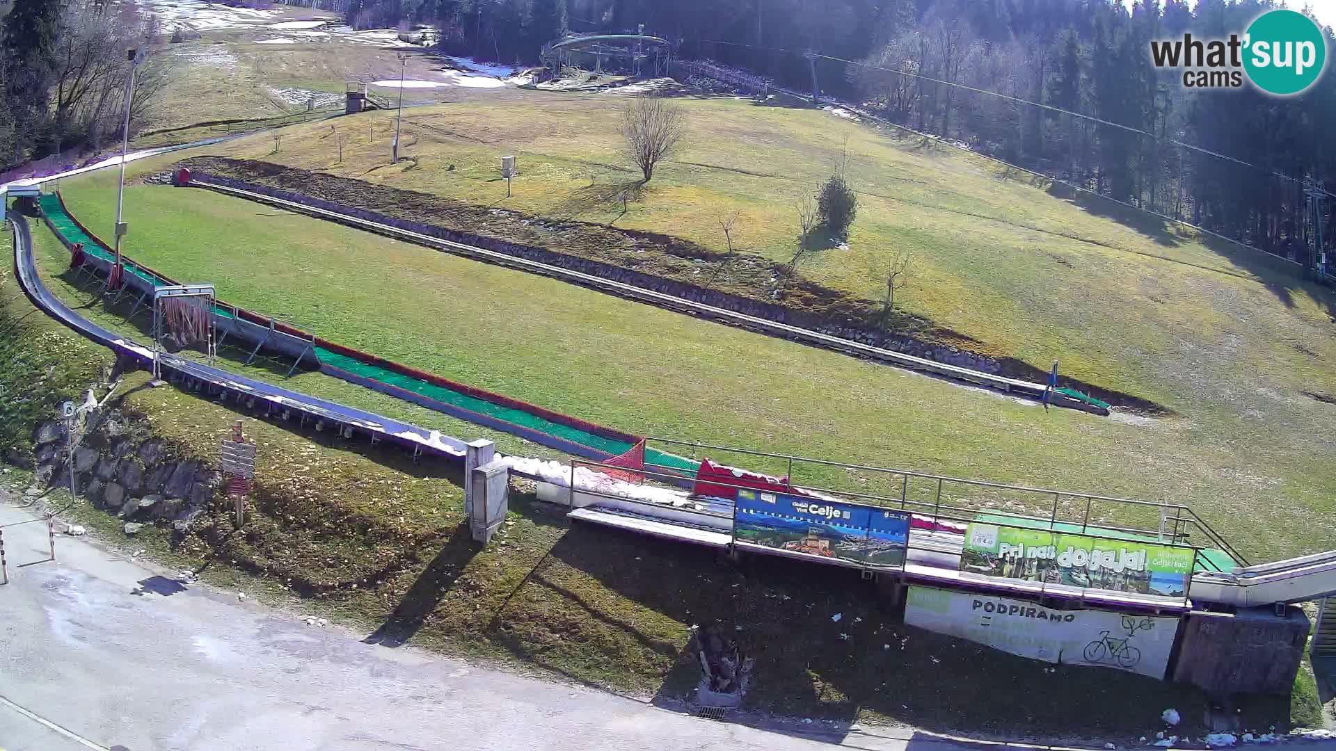 Celjska Koča – Blick vom Hotel