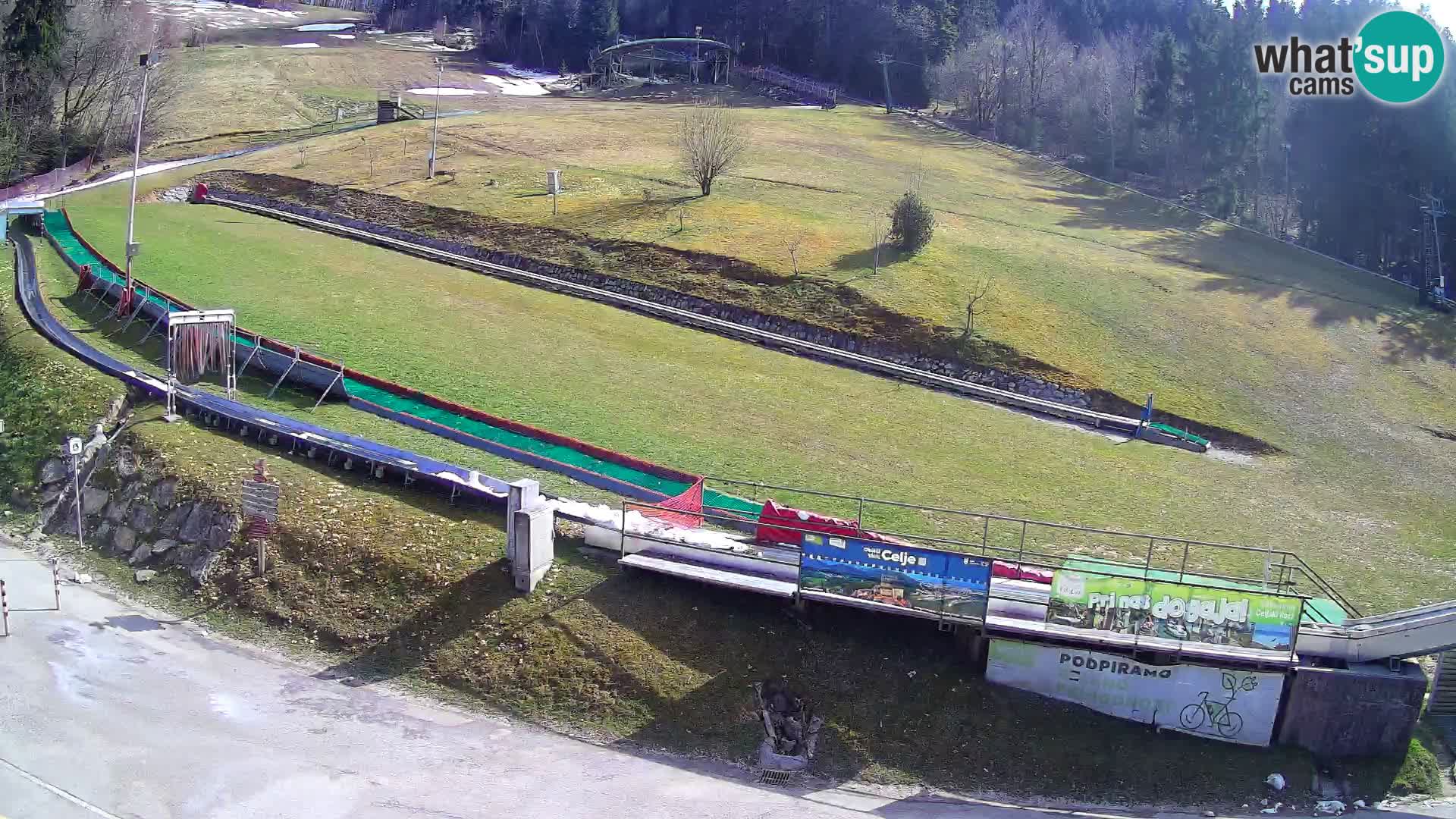 Celjska Koča – Blick vom Hotel