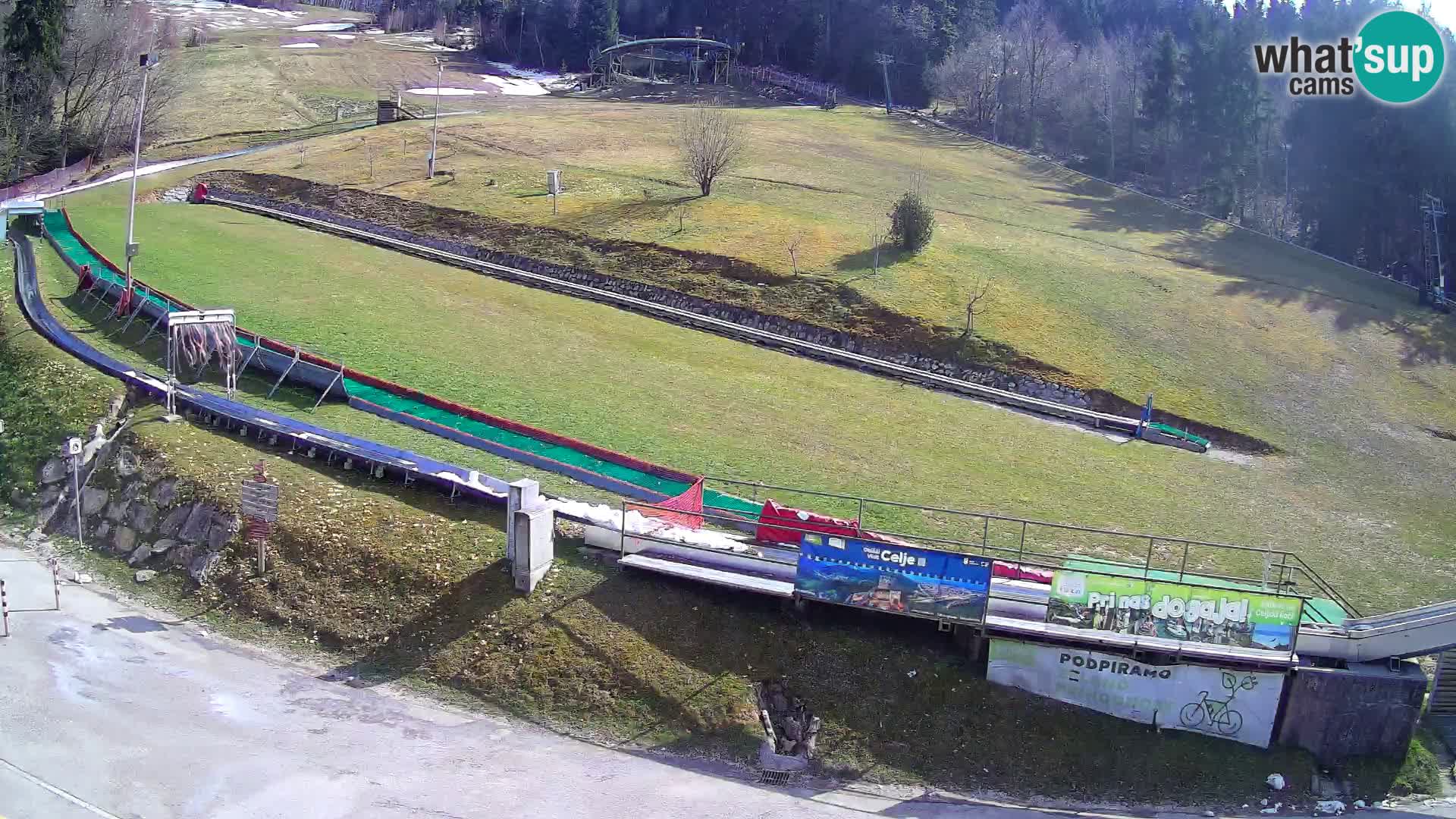 Celjska Koča – Blick vom Hotel