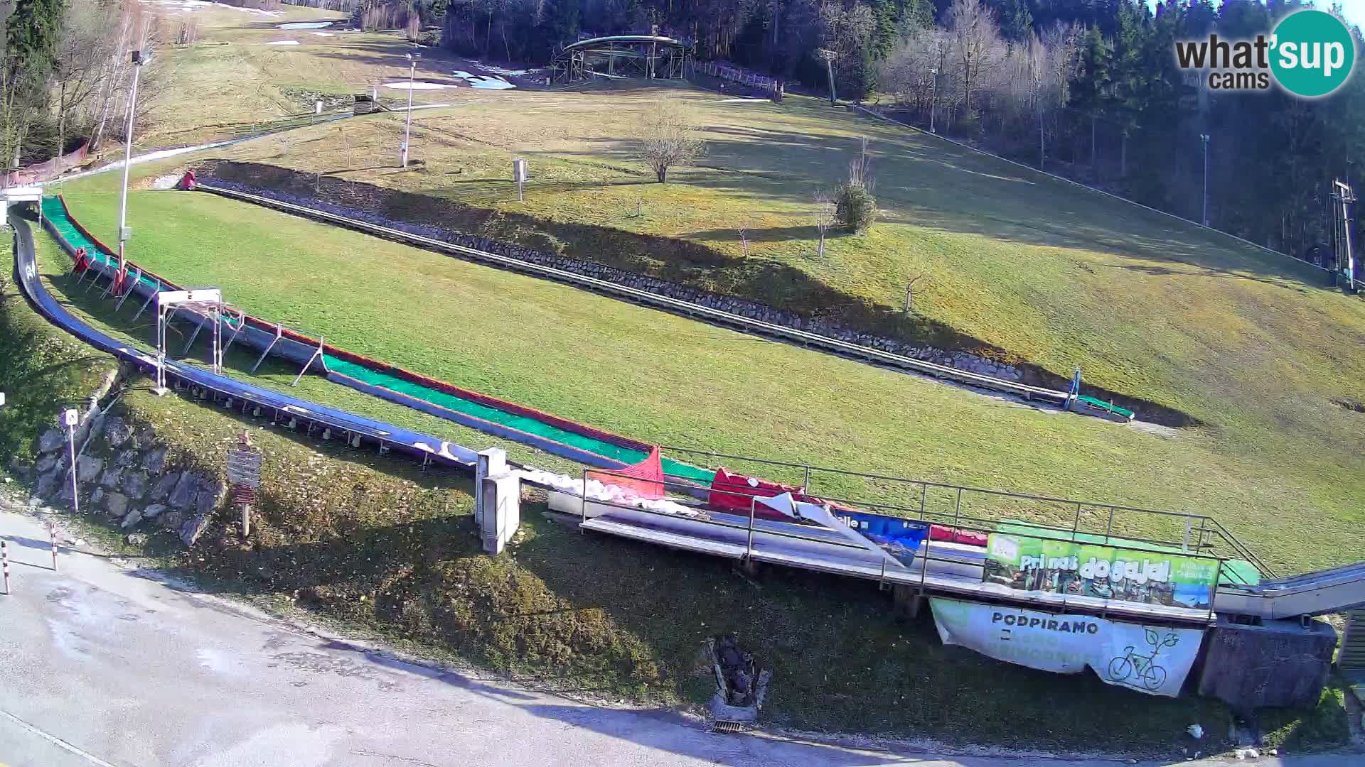 Celjska Koča – Blick vom Hotel
