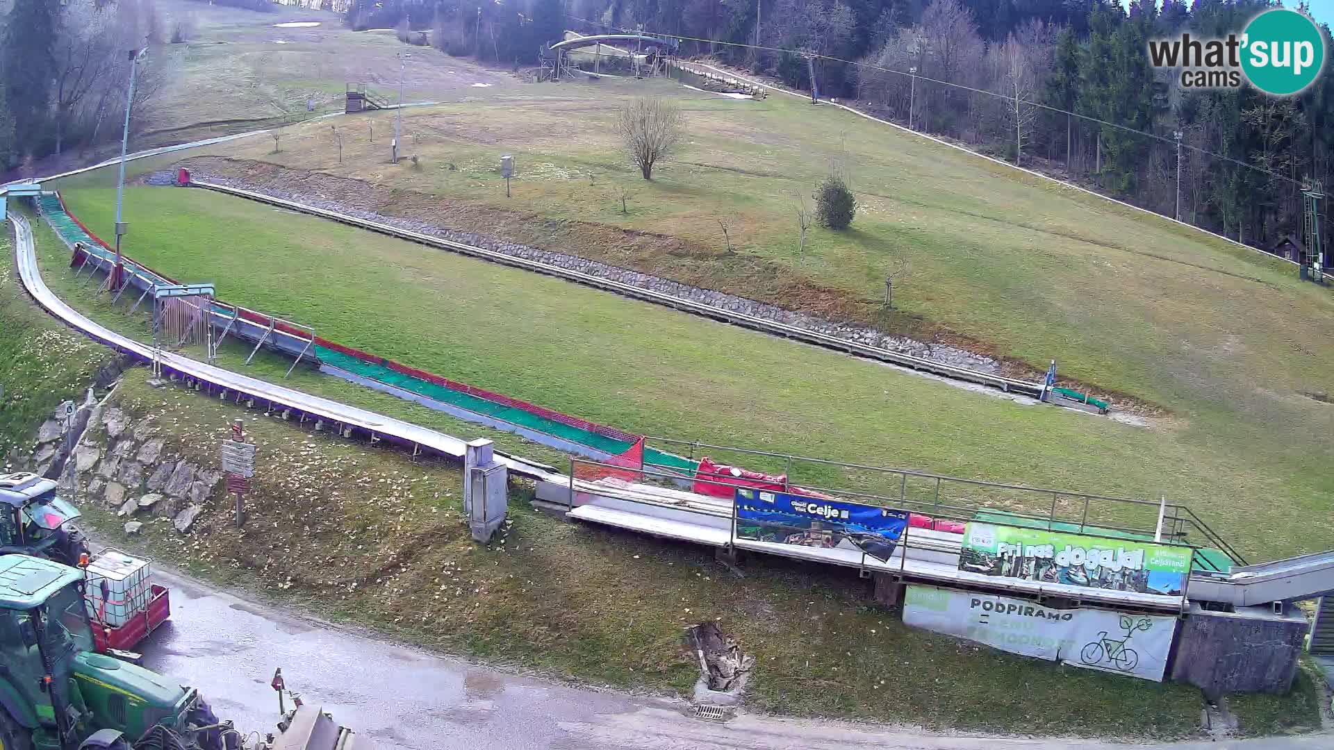 Celjska Koča – Blick vom Hotel