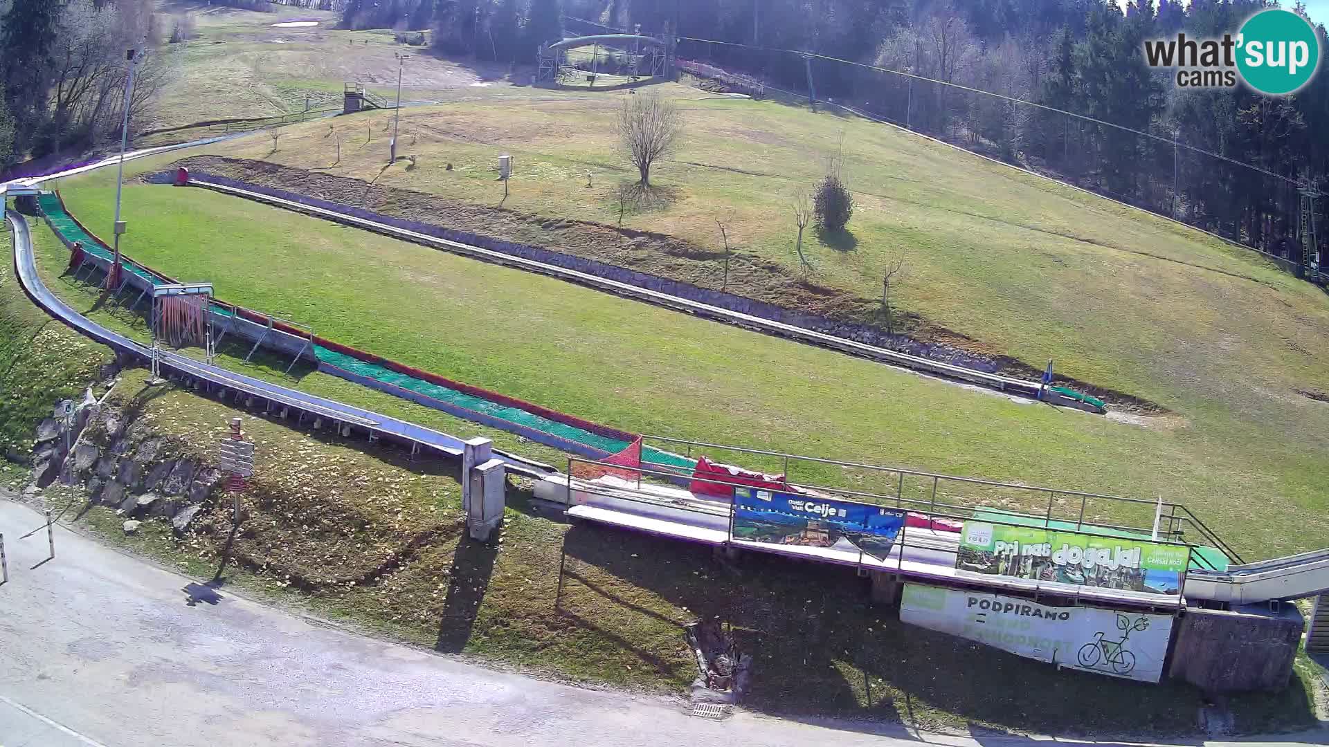 Celjska Koča – Blick vom Hotel