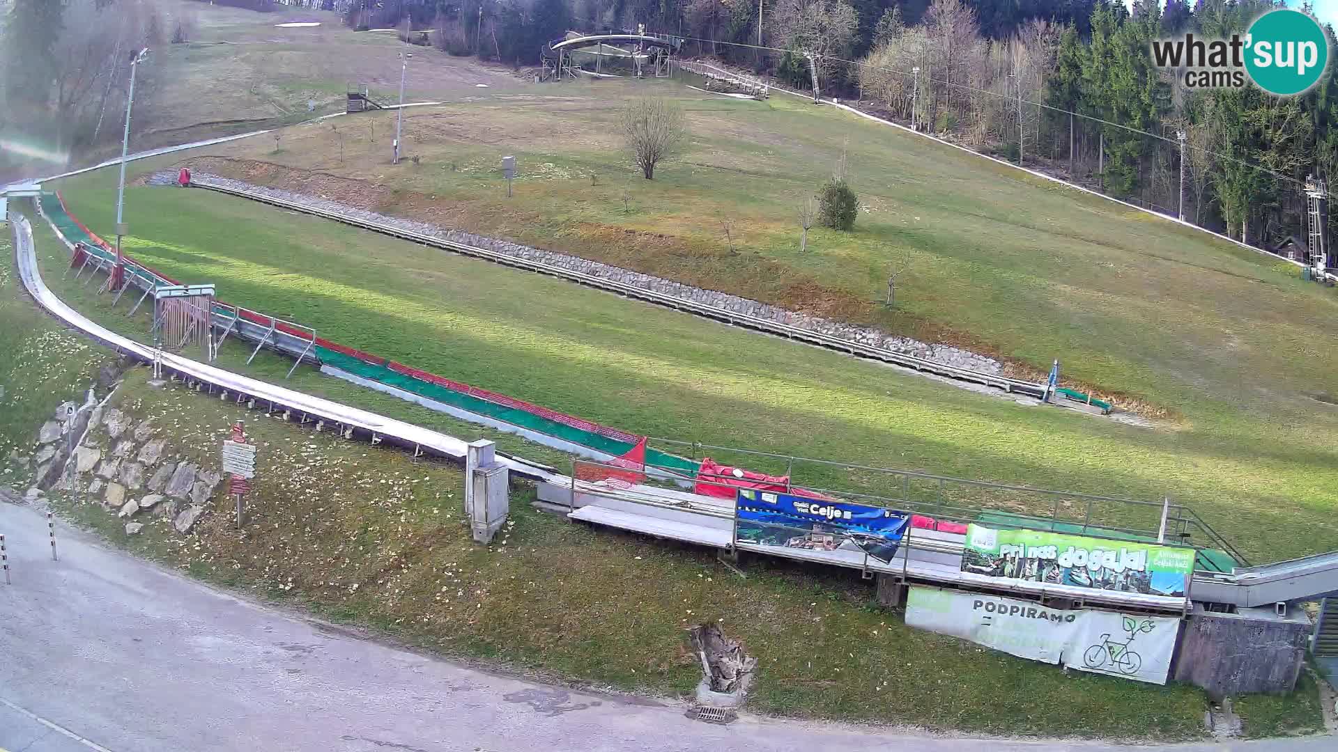 Celjska Koča – Blick vom Hotel