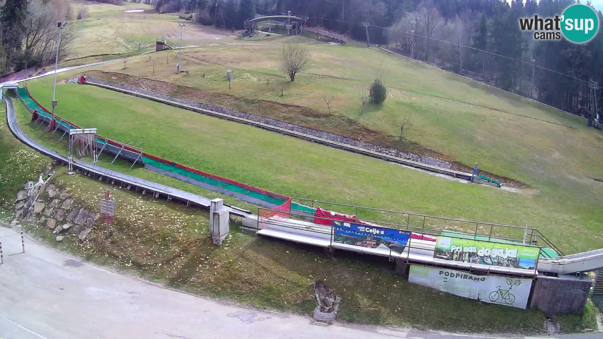 Celjska Koča – Blick vom Hotel