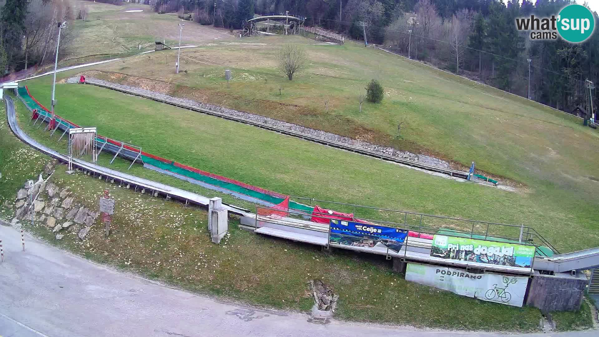 Celjska Koča – Blick vom Hotel