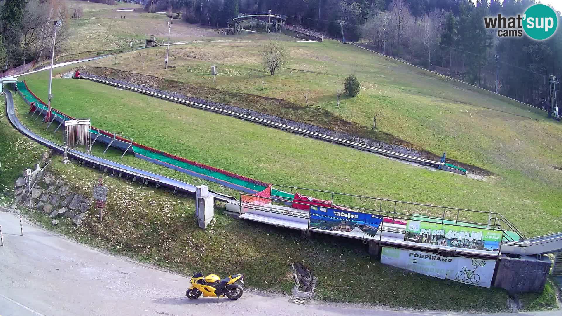 Celjska Koča – Blick vom Hotel