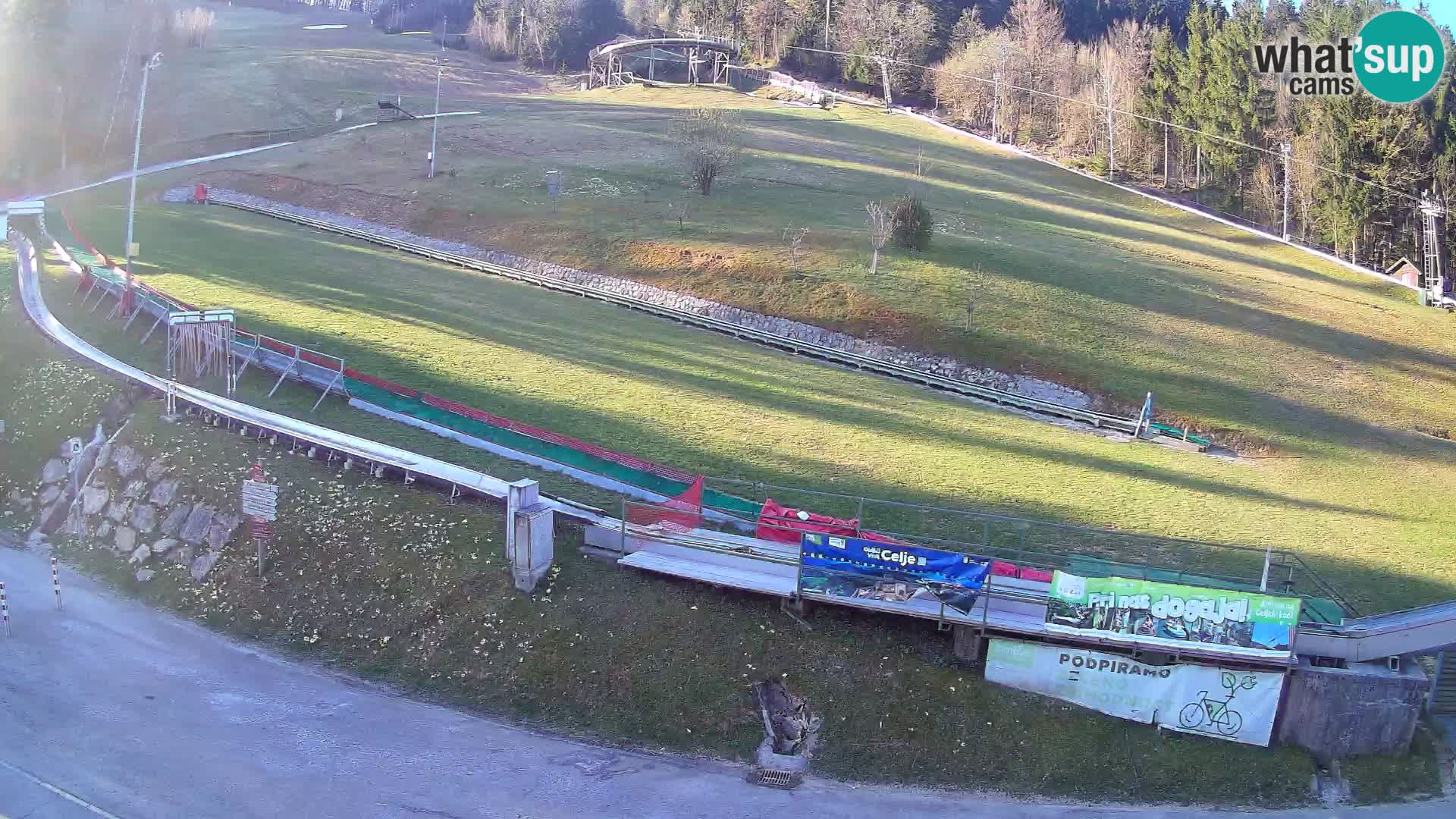 Celjska Koča – Blick vom Hotel