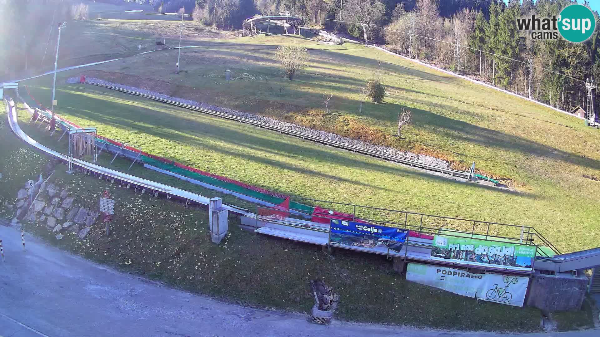 Celjska Koča – Blick vom Hotel