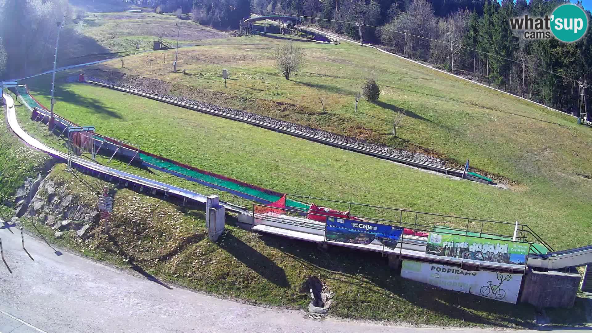 Celjska Koča – Blick vom Hotel