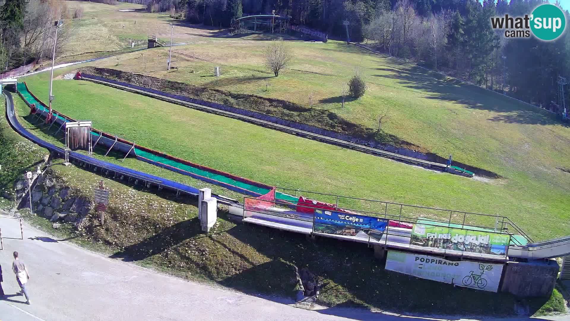 Celjska Koča – Blick vom Hotel