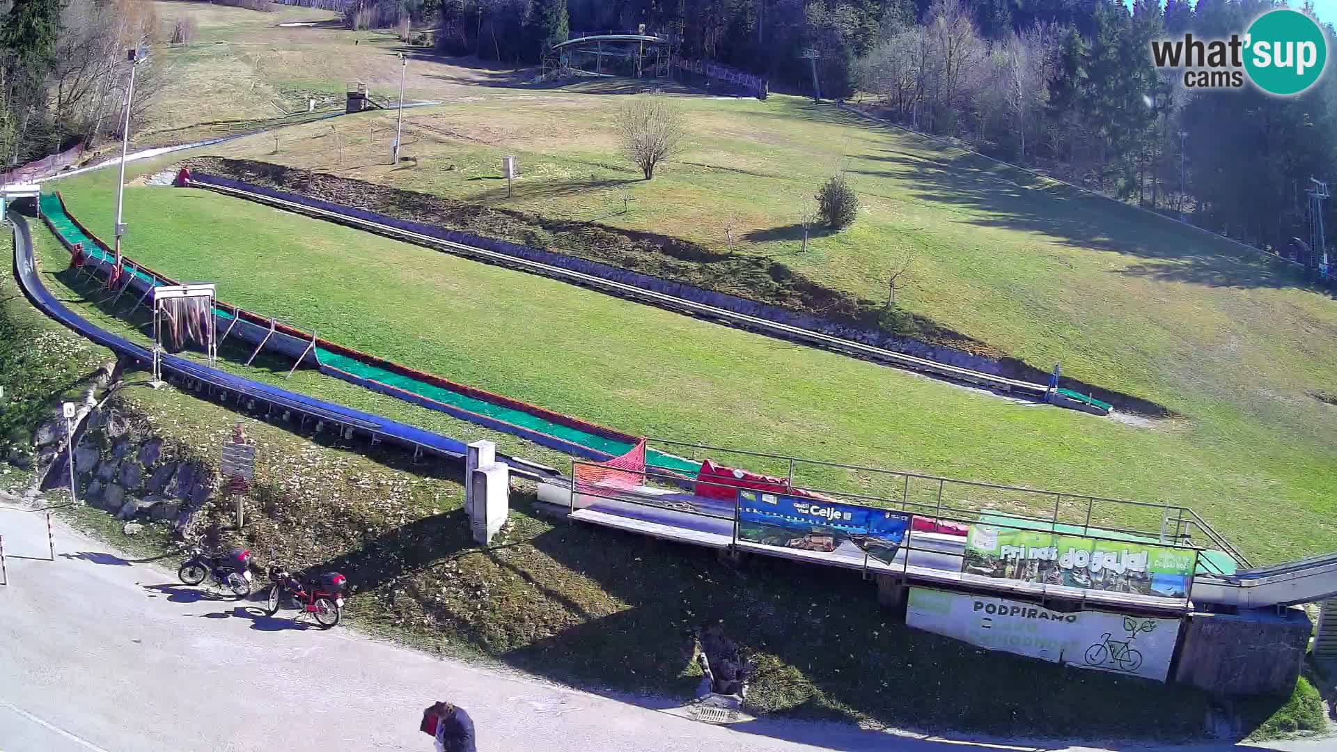 Celjska Koča – Blick vom Hotel
