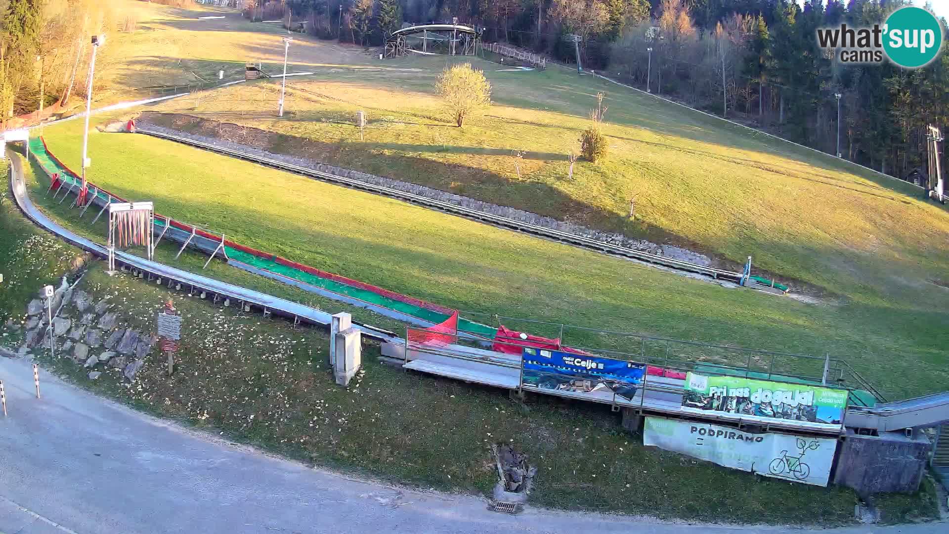 Celjska Koča – vista desde el hotel