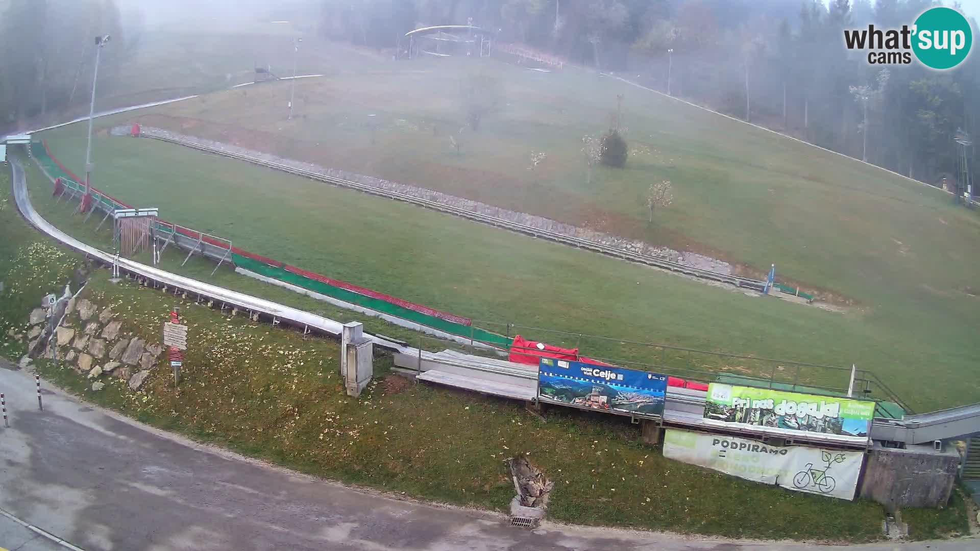 Celjska Koča – Blick vom Hotel