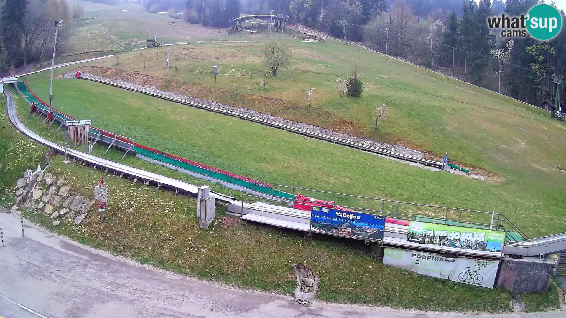 Celjska Koča – Blick vom Hotel