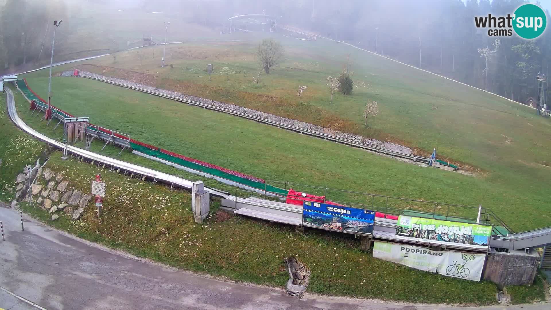 Celjska Koča – Blick vom Hotel