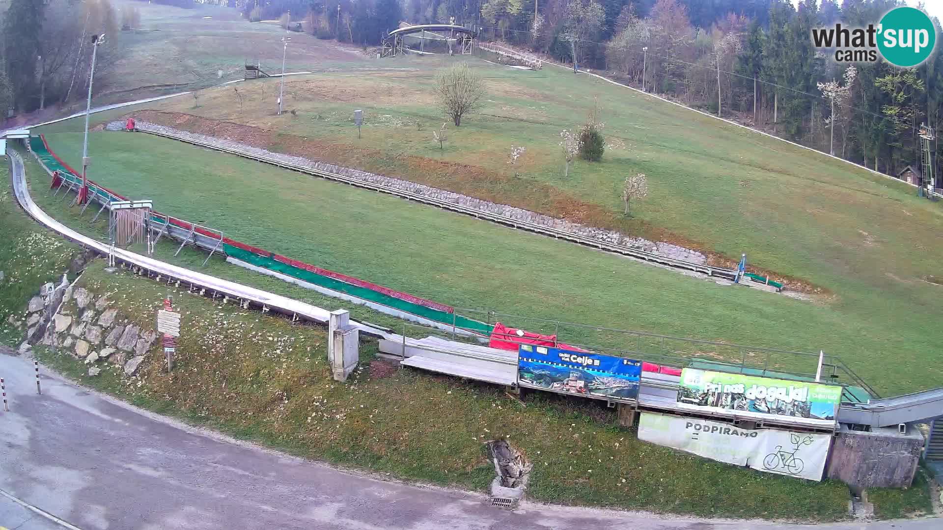 Celjska Koča – Blick vom Hotel