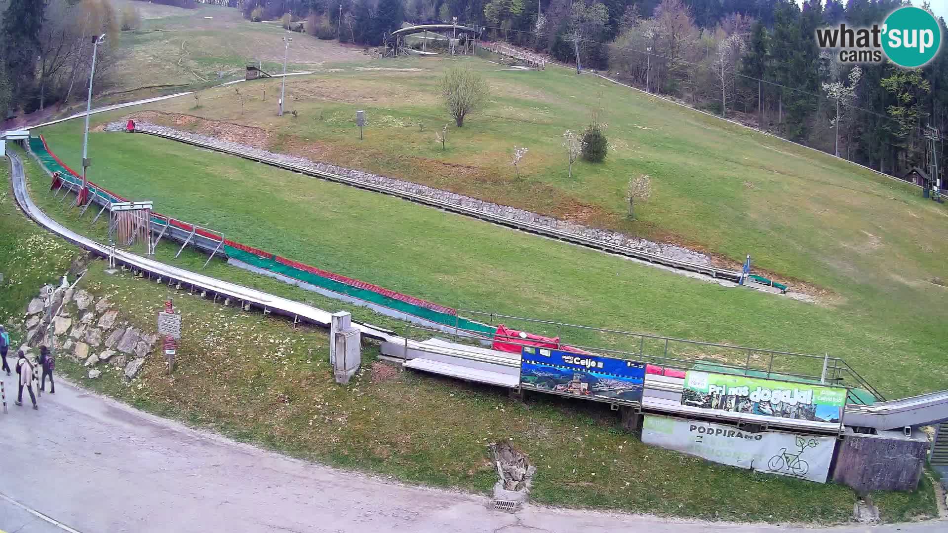 Celjska Koča – Blick vom Hotel