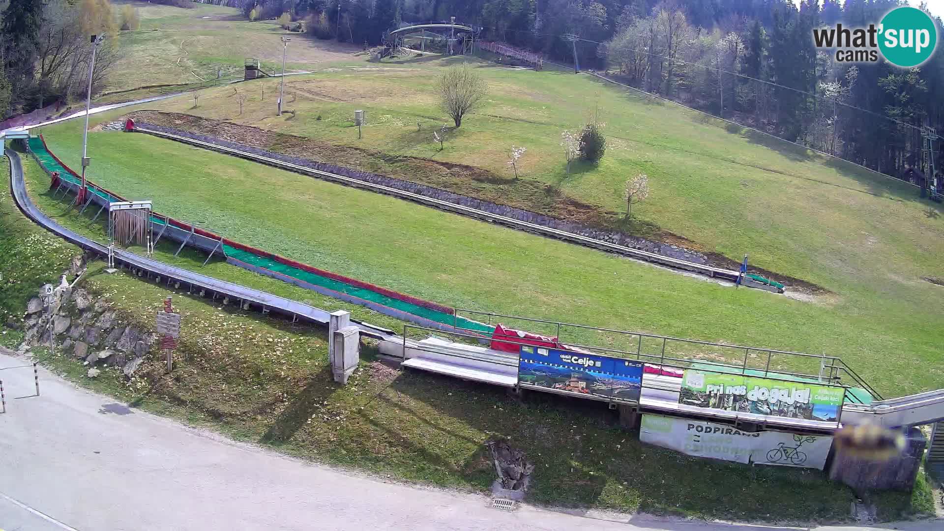 Celjska Koča – Blick vom Hotel