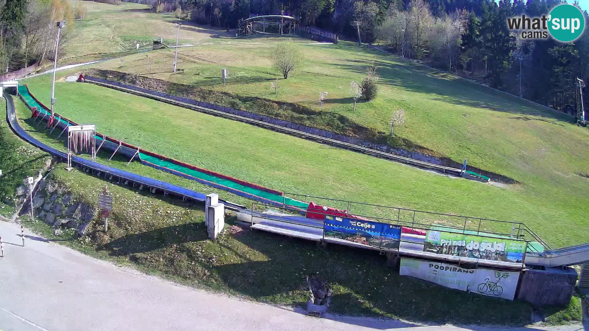 Celjska Koča – Blick vom Hotel