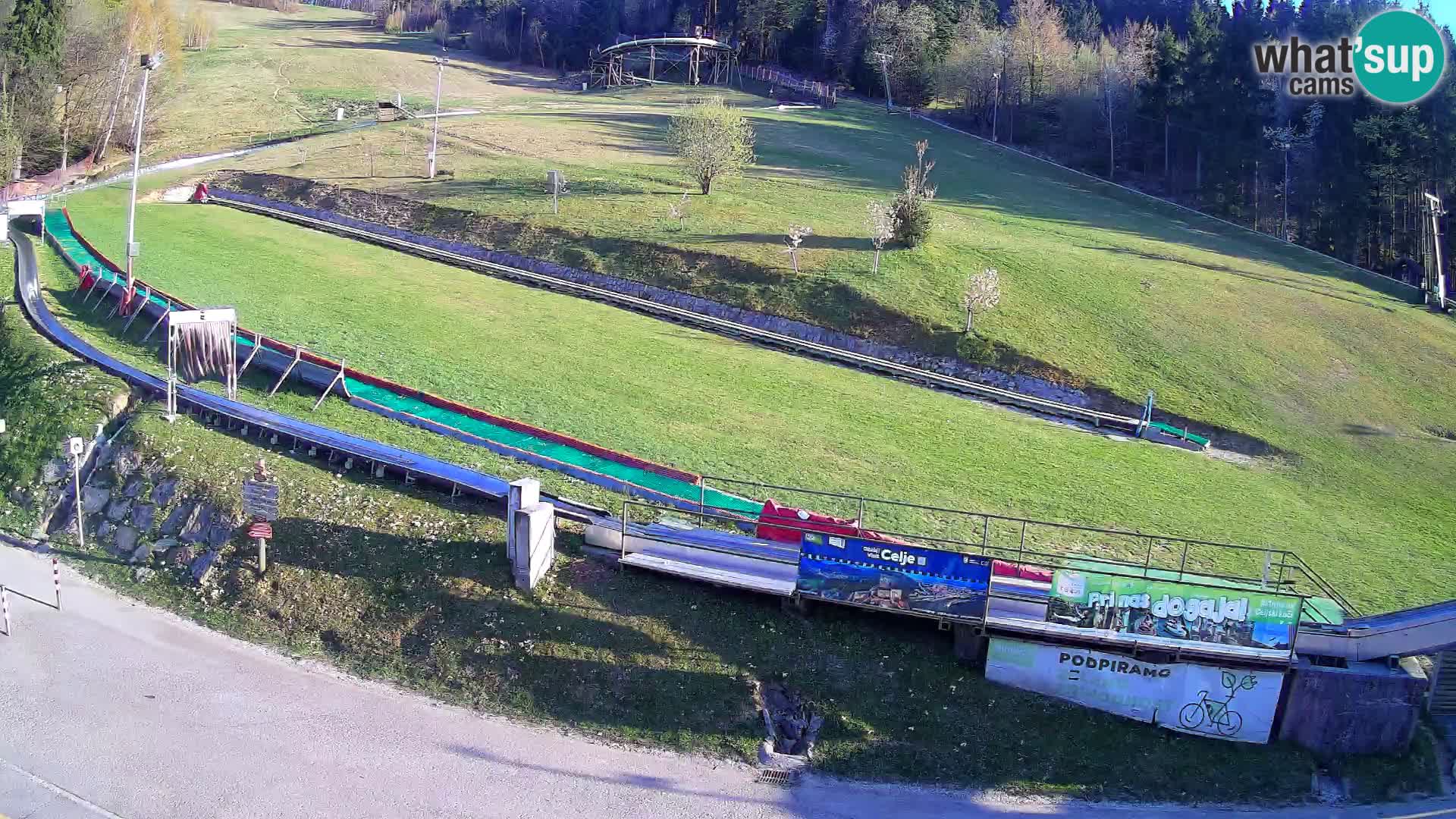 Celjska Koča – vista desde el hotel
