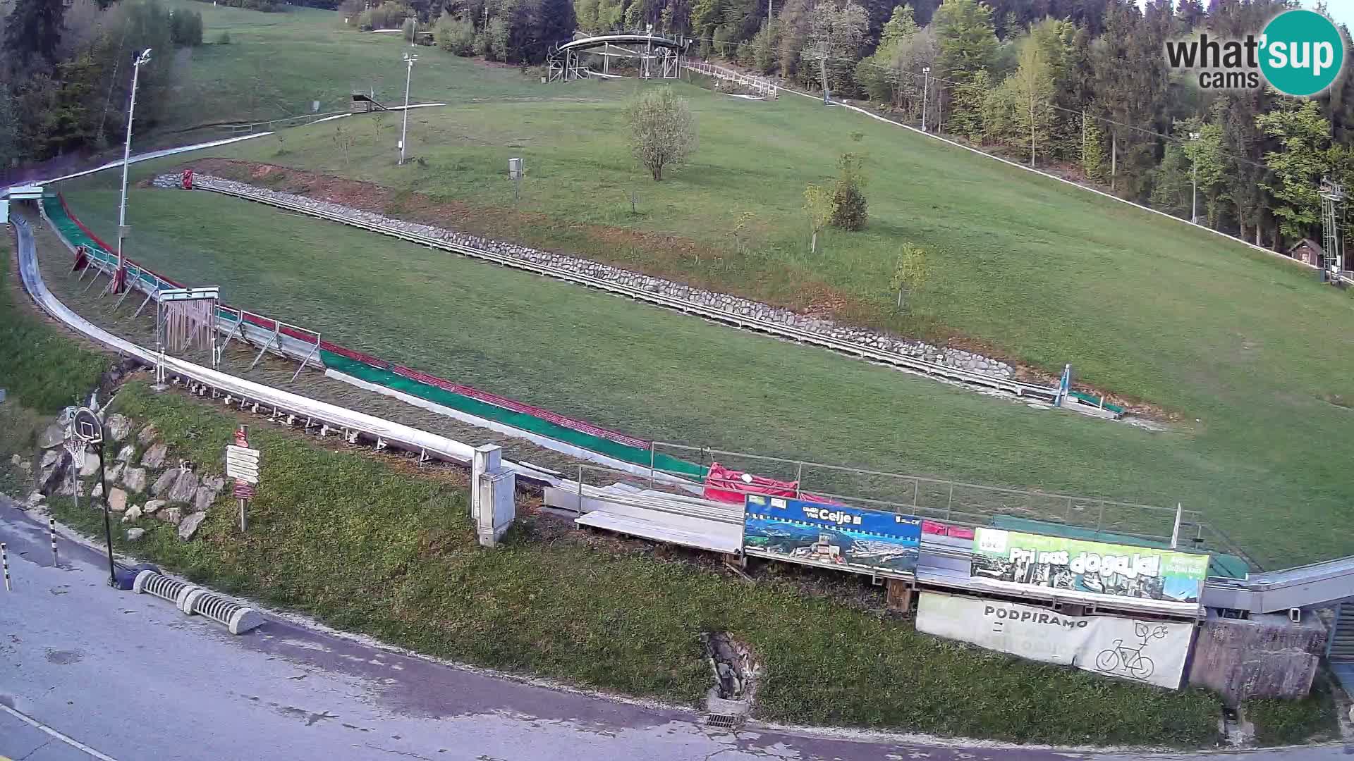 Celjska Koča – Blick vom Hotel