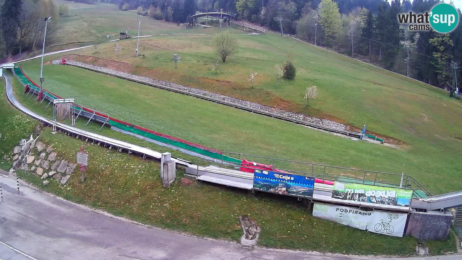 Celjska Koča – Blick vom Hotel