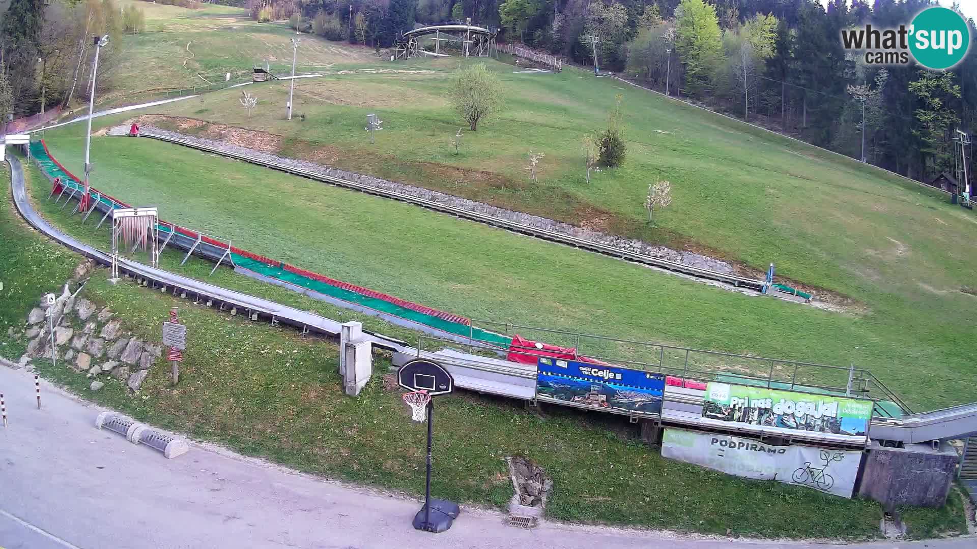 Celjska Koča – Blick vom Hotel