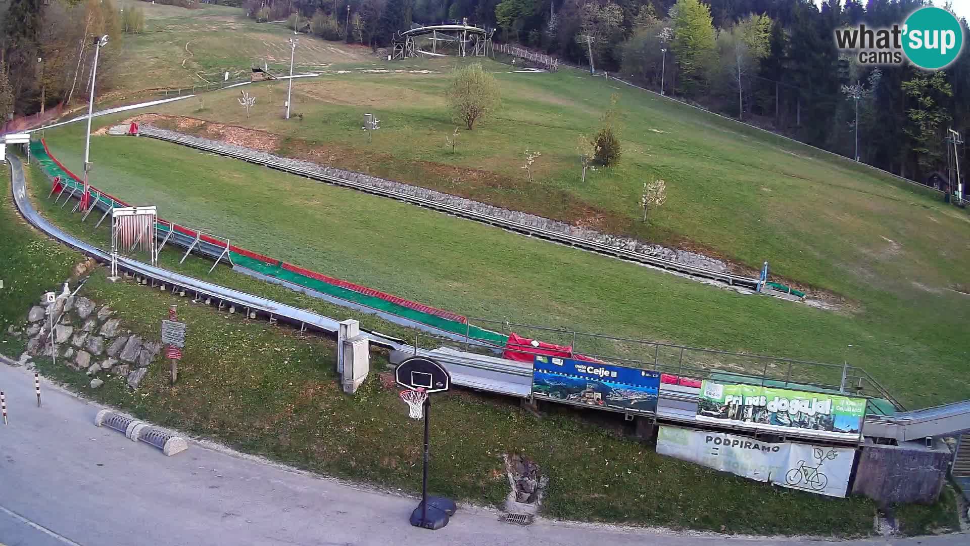 Celjska Koča – Blick vom Hotel