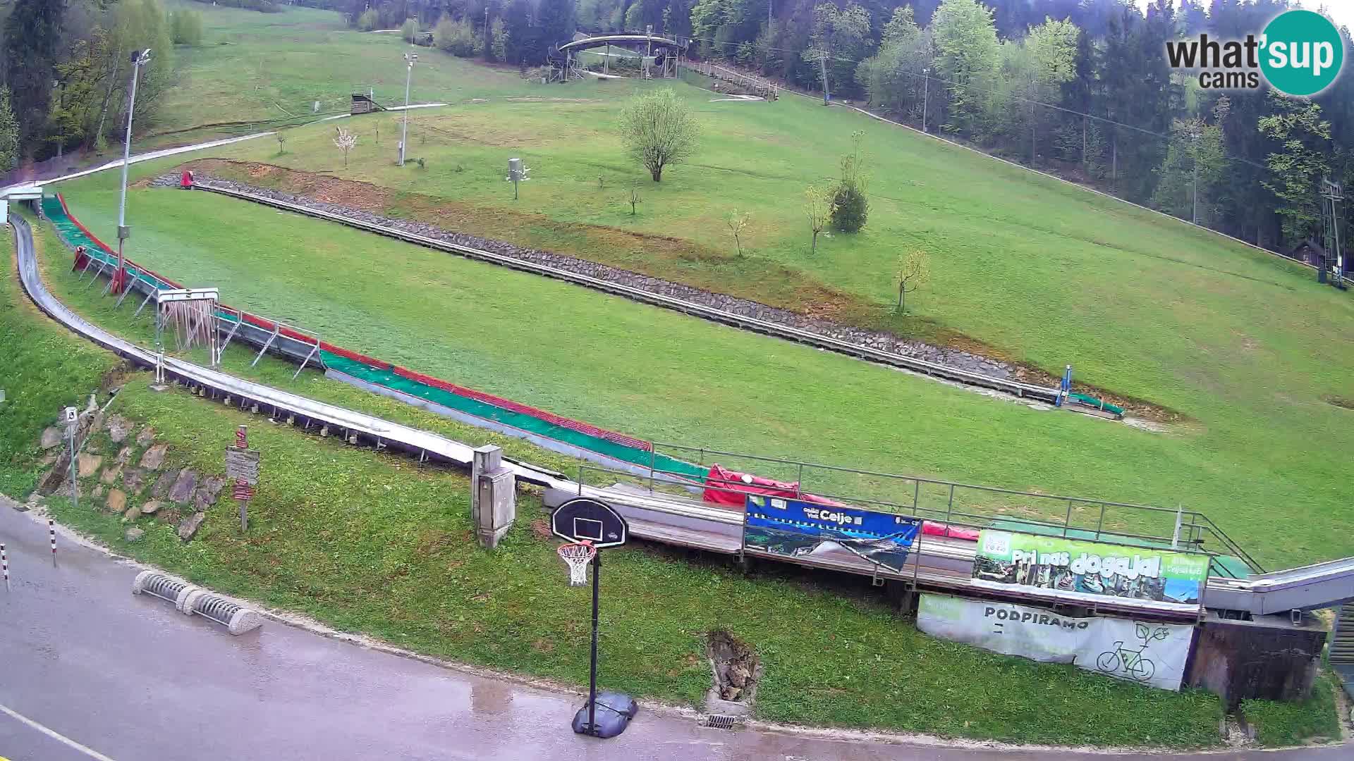 Celjska Koča – Blick vom Hotel