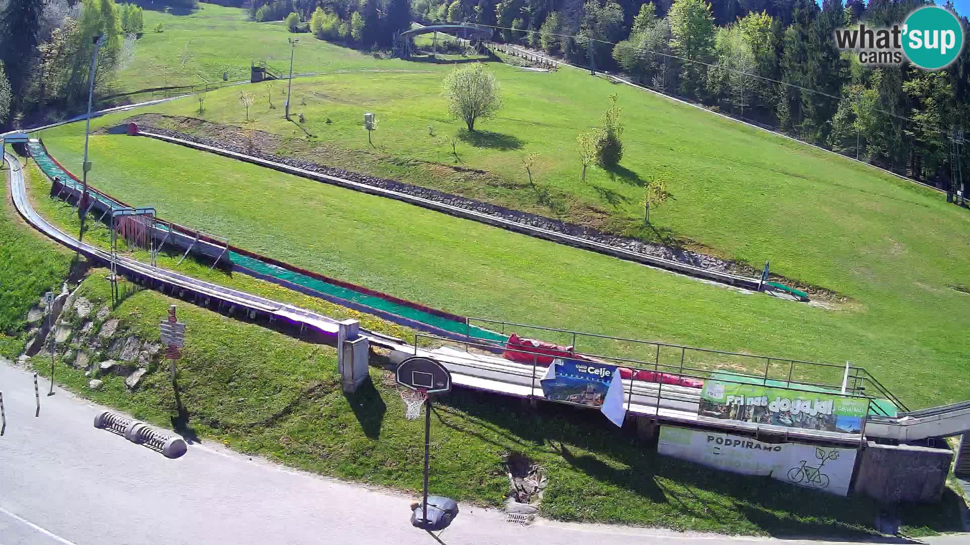 Celjska Koča – Blick vom Hotel